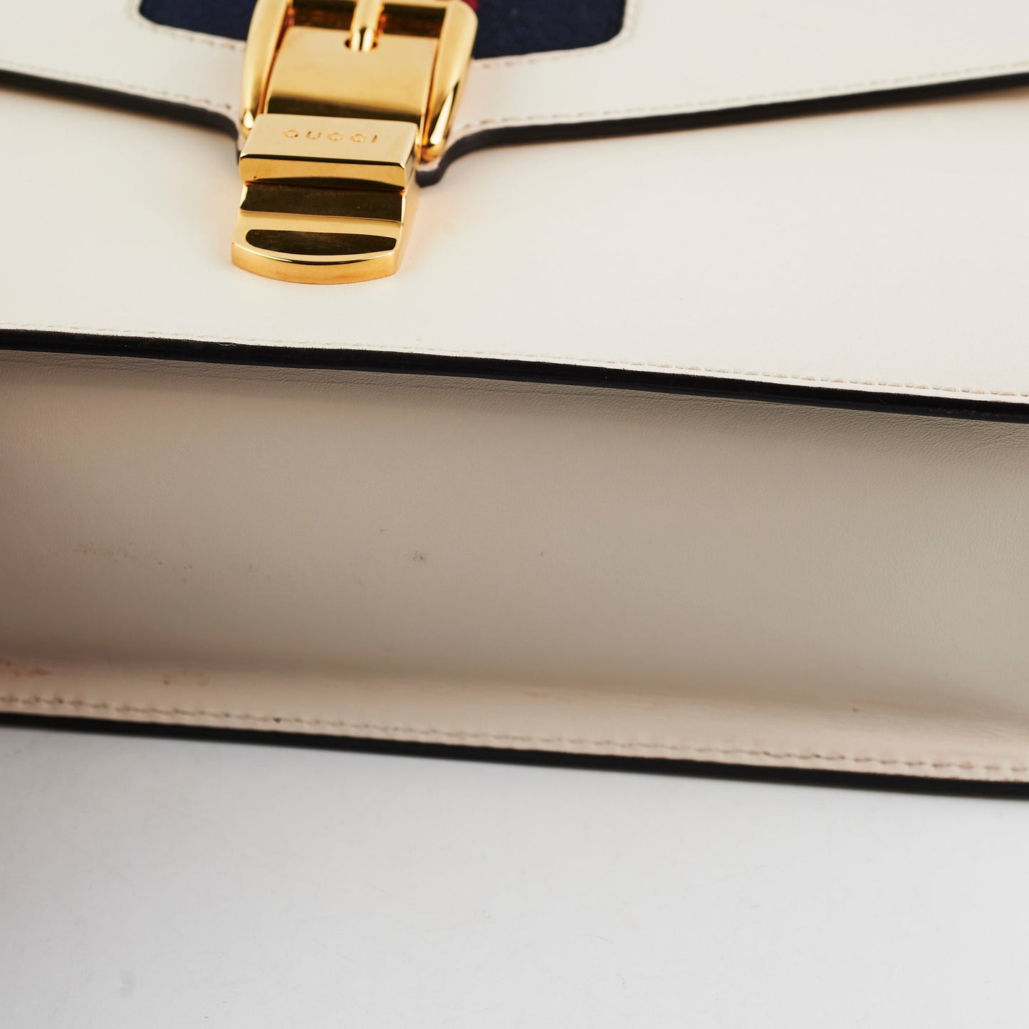 Gucci Sylvia White Shoulder Bag