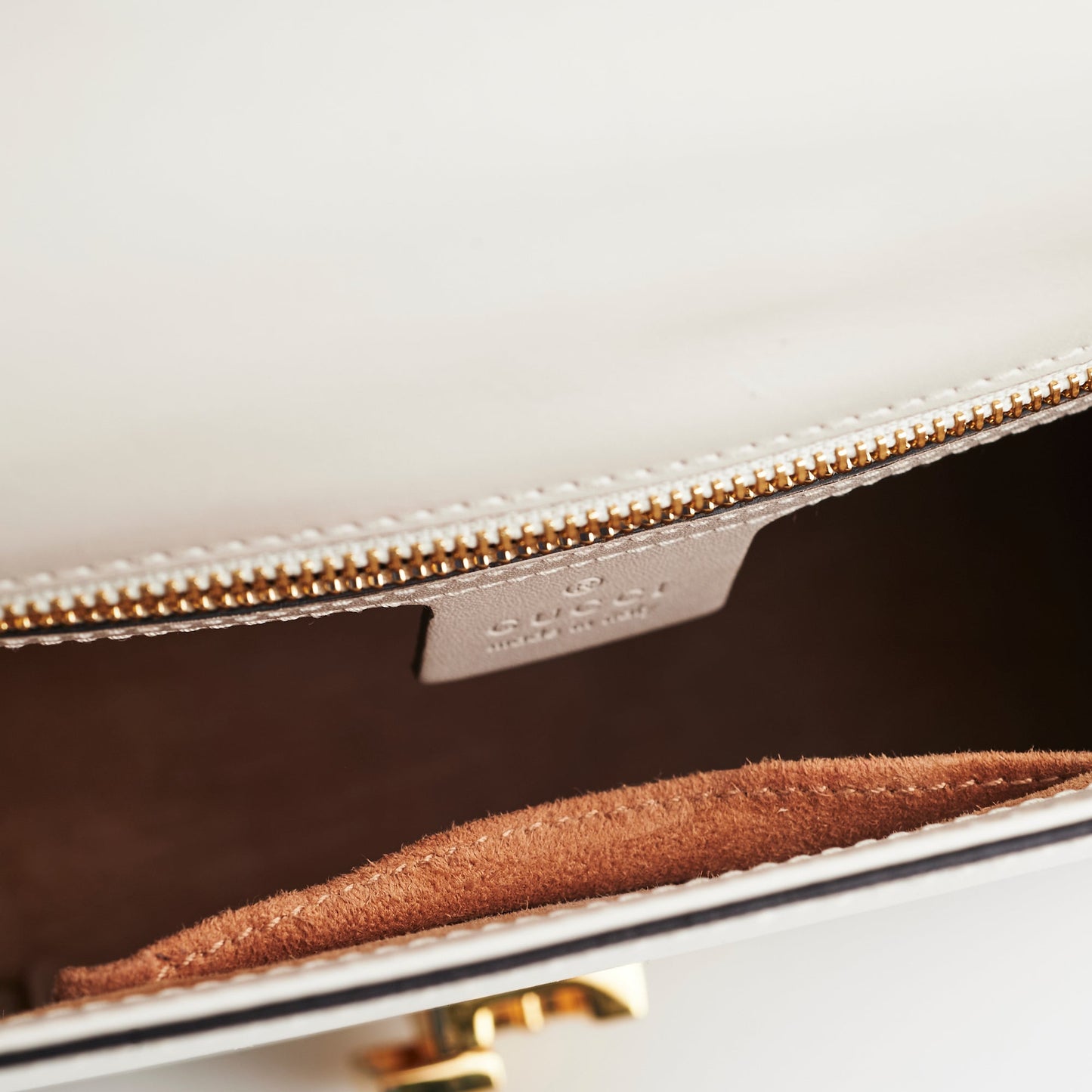 Gucci Sylvia White Shoulder Bag