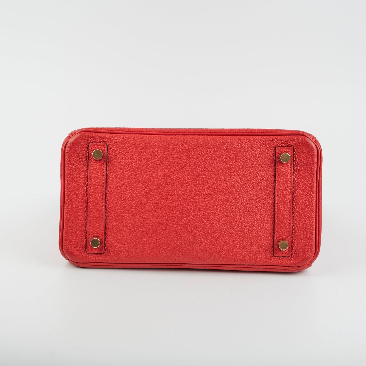 Hermes Birkin 25 Rouge De Coeur C Stamp