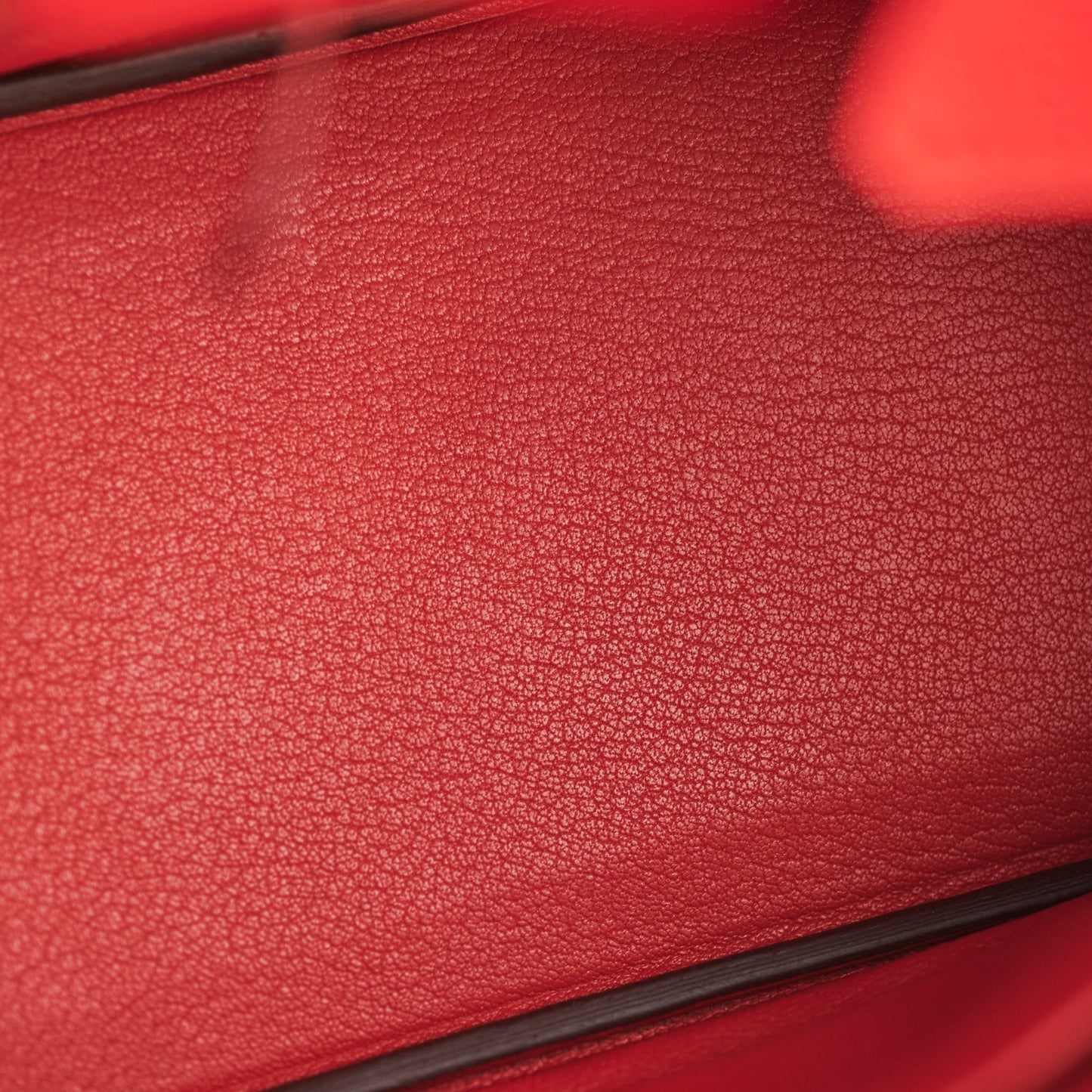 Hermes Birkin 25 Rouge De Coeur C Stamp