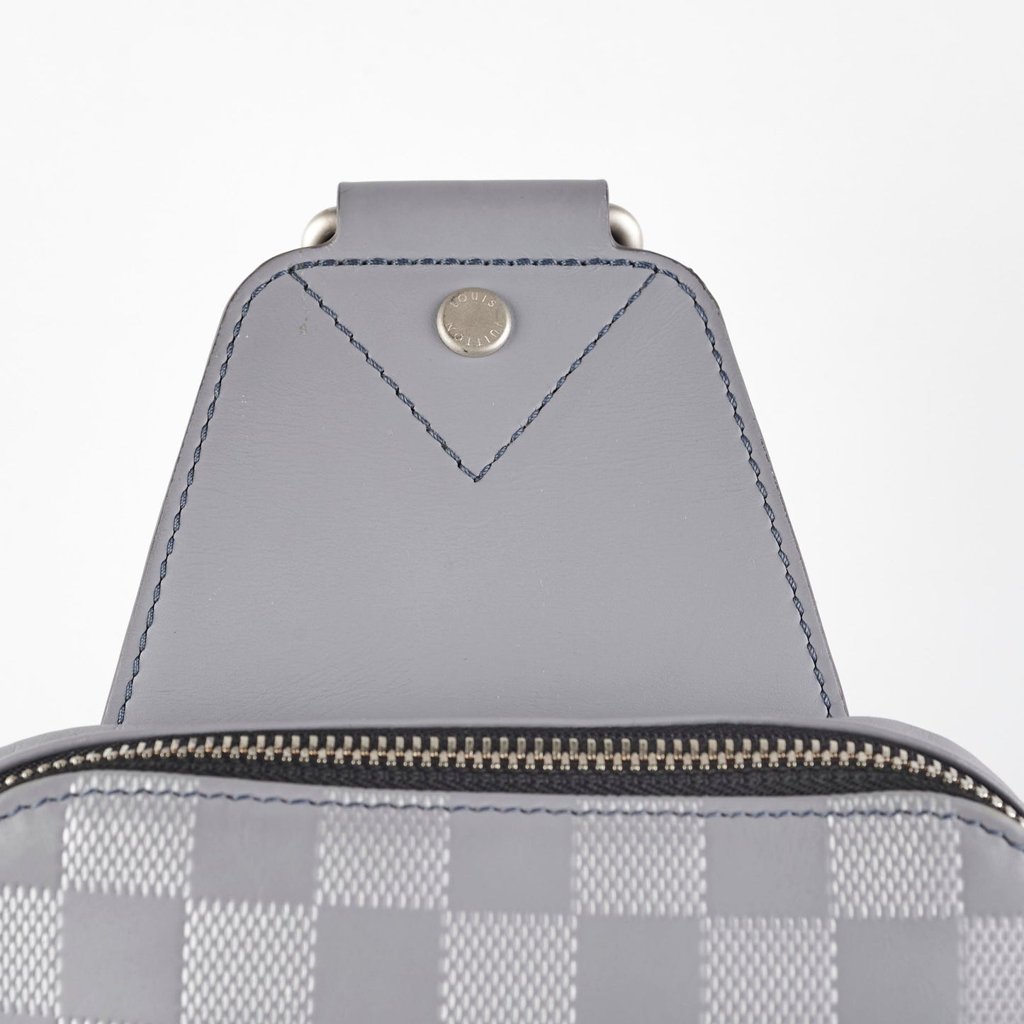 Louis Vuitton Grey Sling Bag Damier Ebene