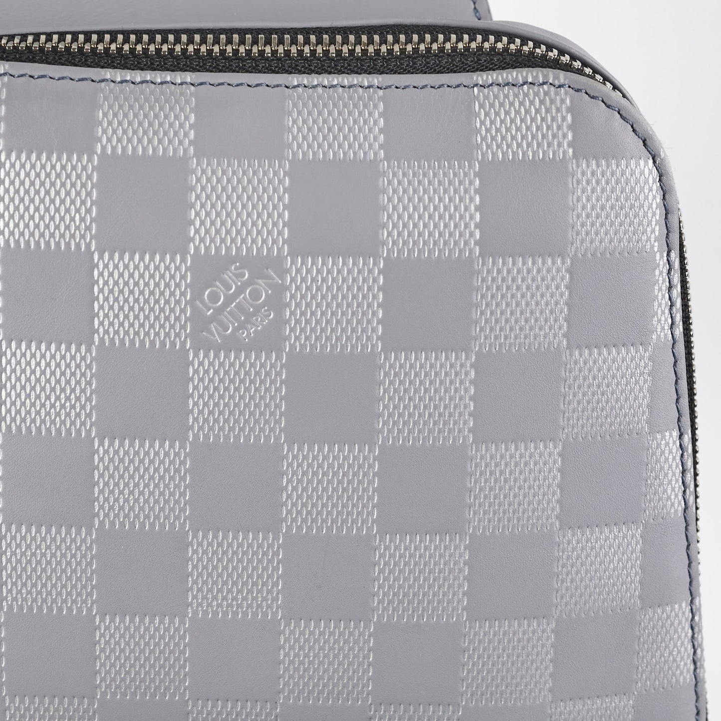Louis Vuitton Grey Sling Bag Damier Ebene