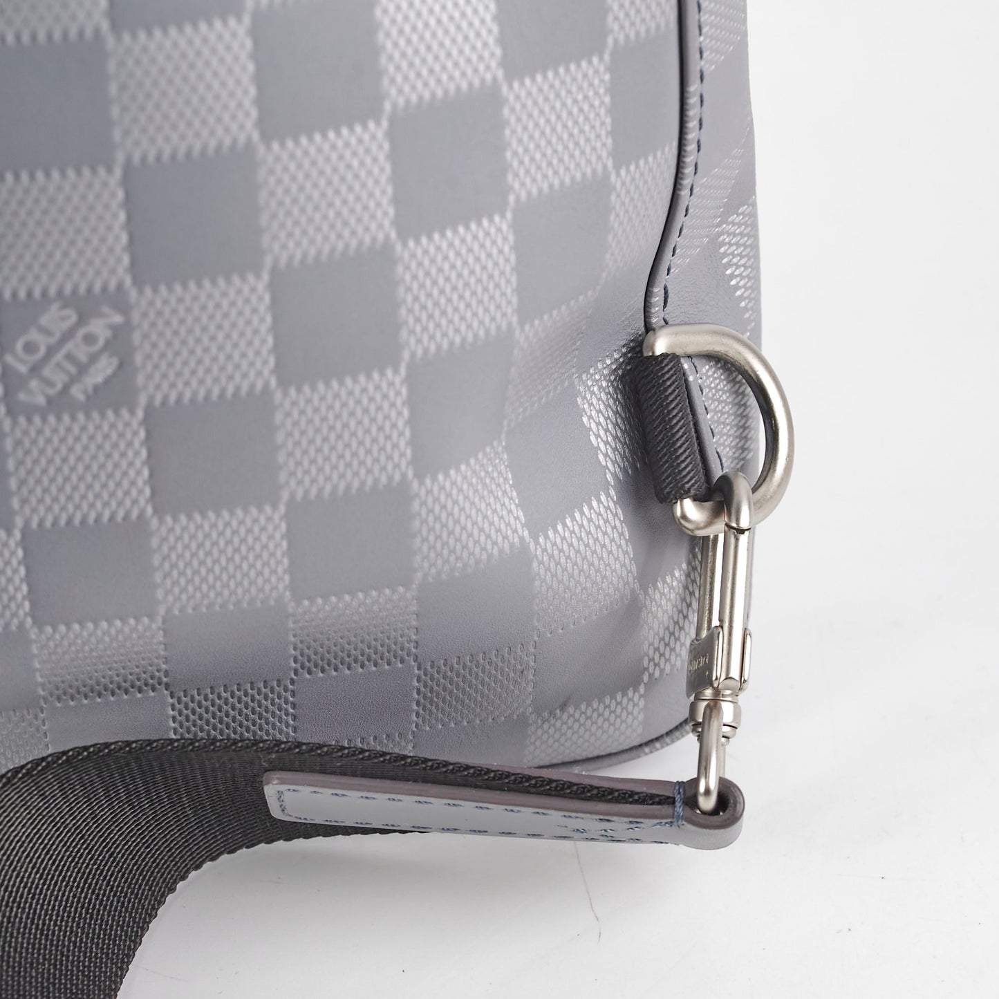 Louis Vuitton Grey Sling Bag Damier Ebene