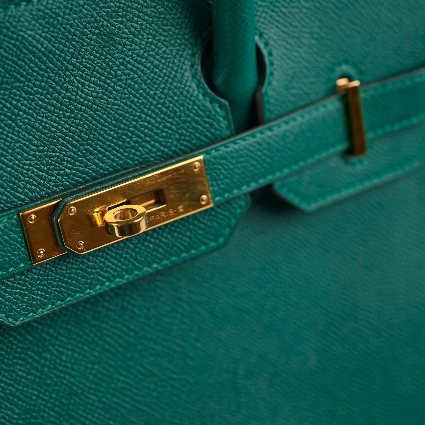 Hermes Birkin 30 Emerald - C Stamp