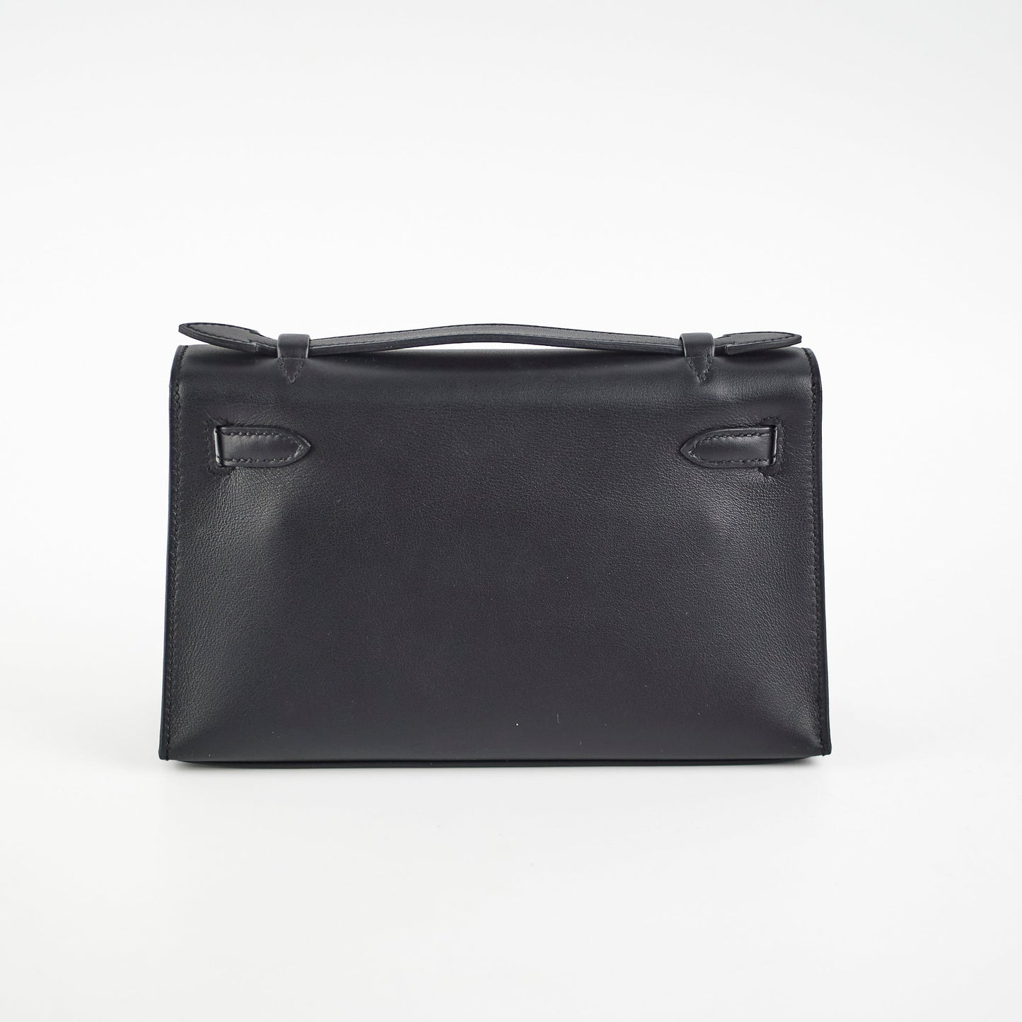 Hermes Kelly Pochette Black U Stamp 2022