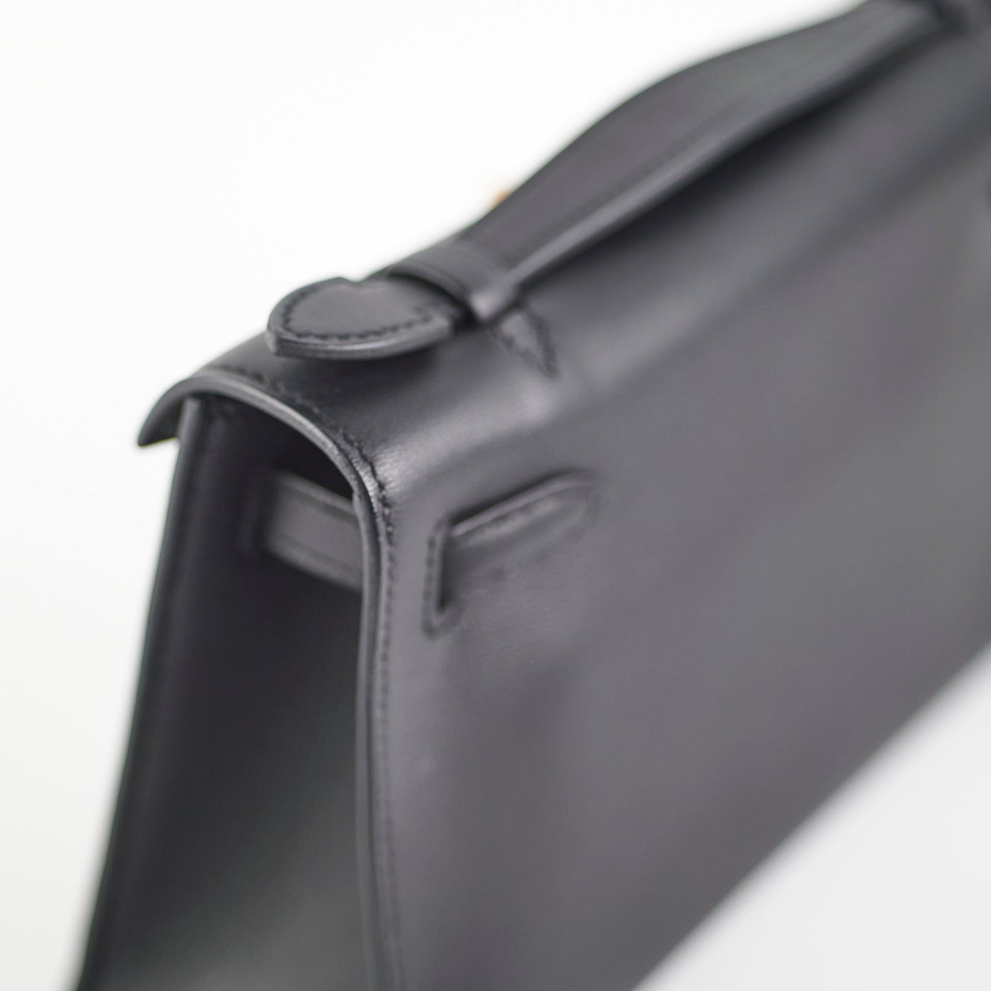 Hermes Kelly Pochette Black U Stamp 2022