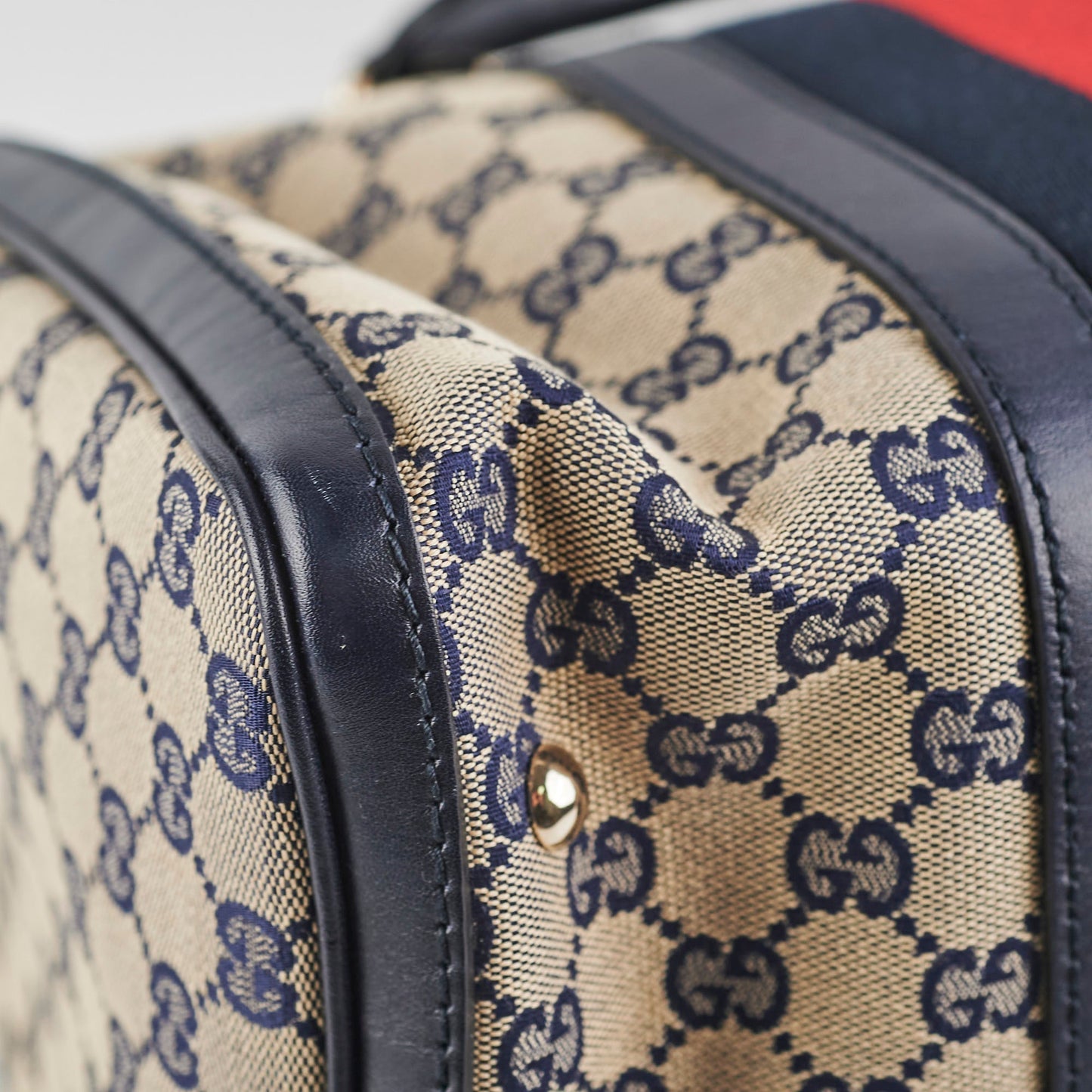 Gucci Boston GG Canvas Bag