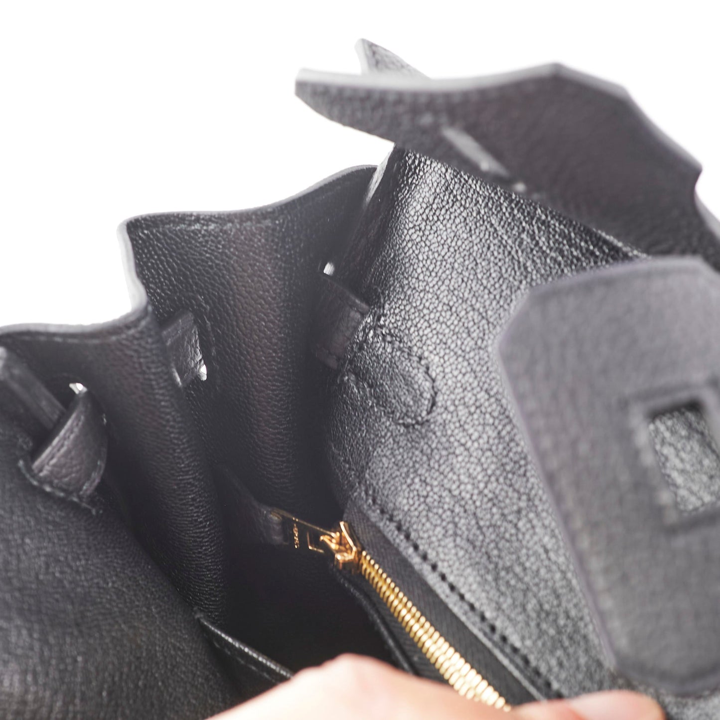 Hermes Birkin 25 Togo Black - B Stamp