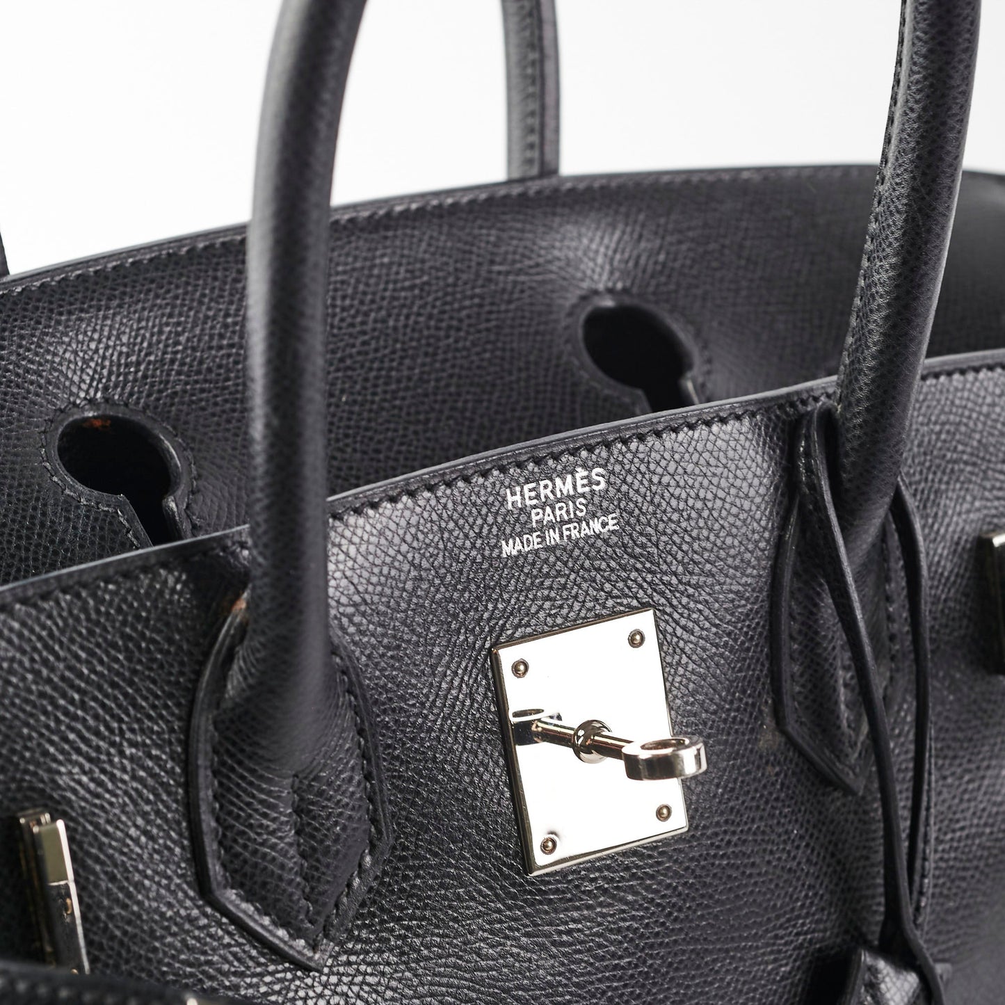 Hermes Birkin 30 Noir Epsom - Square G (2003)