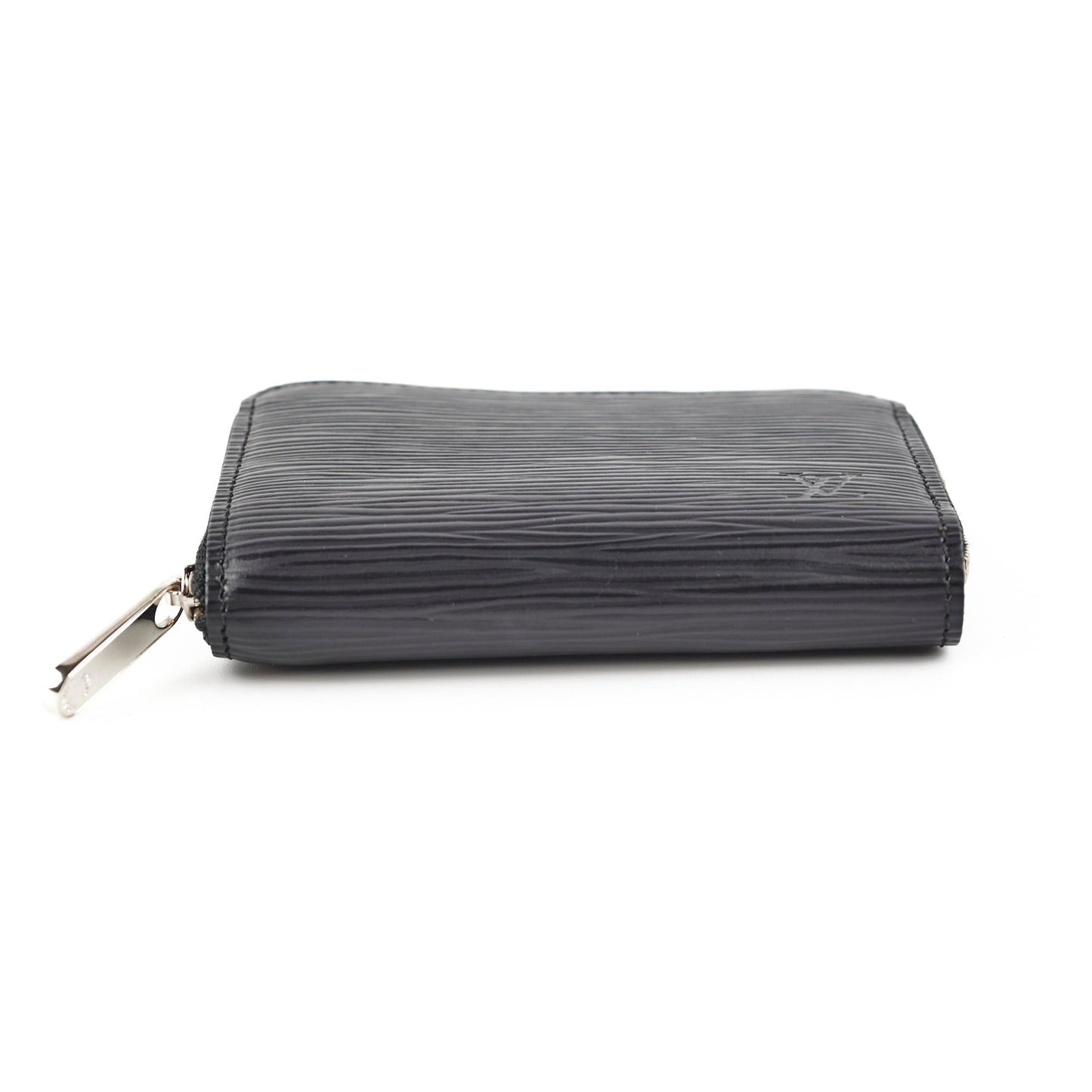 Louis Vuitton Epi Zip Around Wallet Black