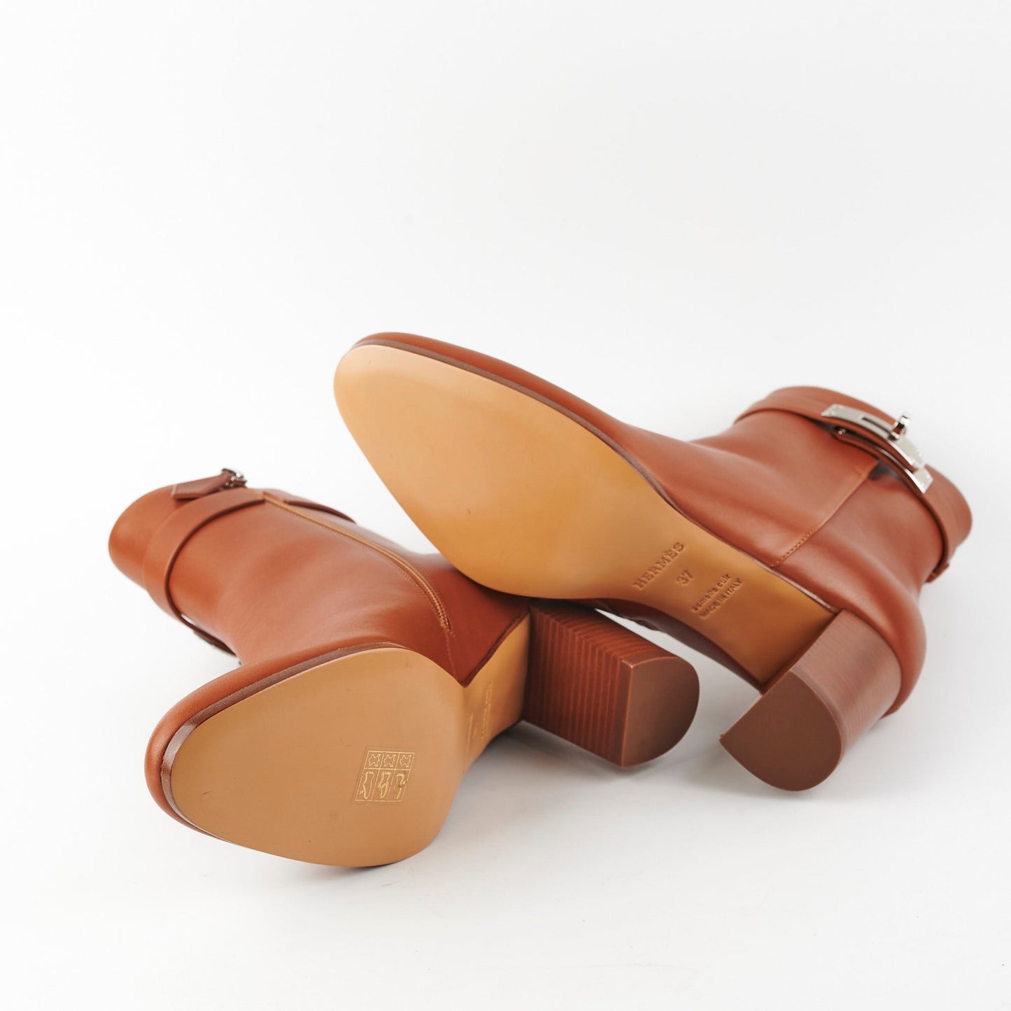 Hermes Saint Germain Size 37 Naturel Boots