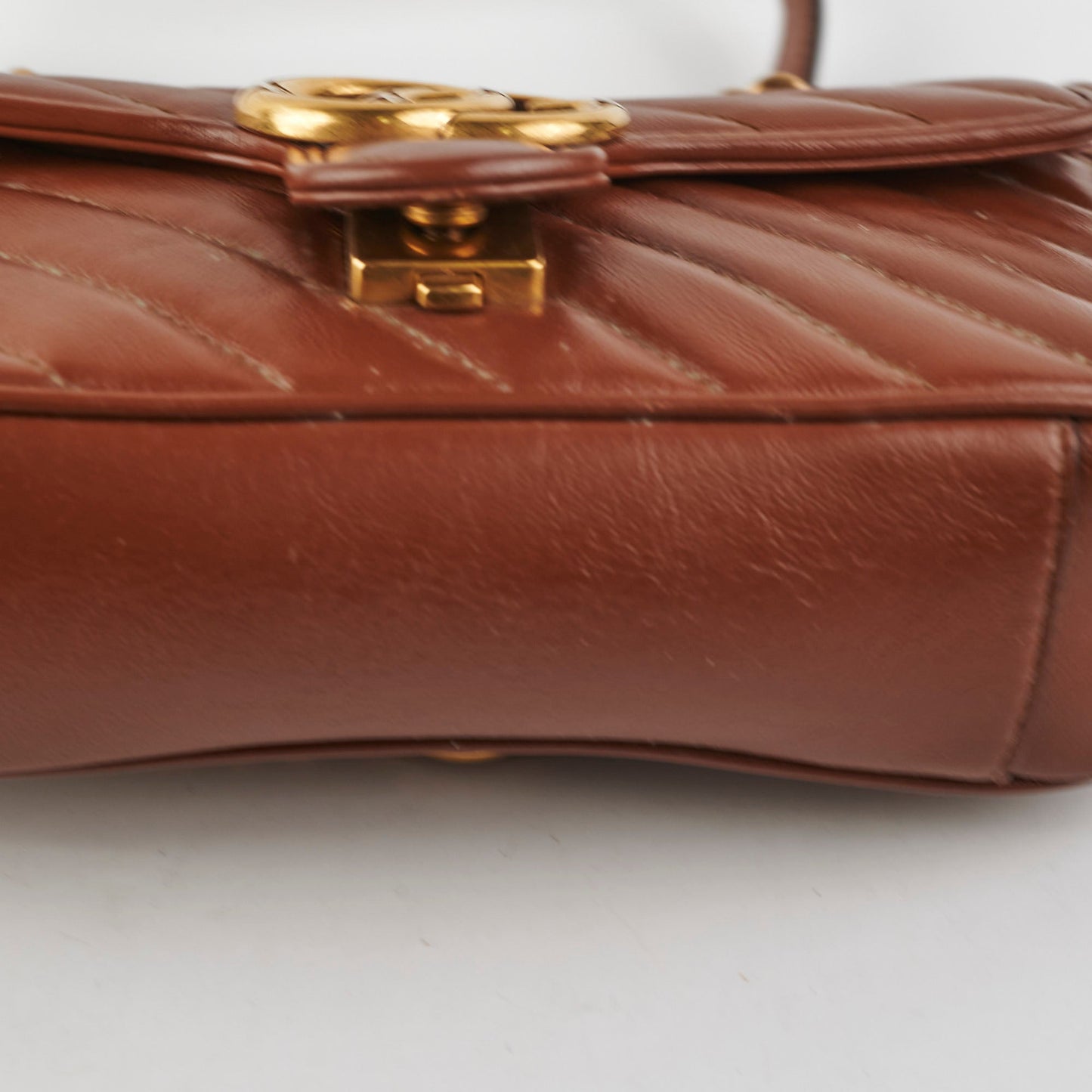 Gucci Marmont Mini Brown Shoulder Bag
