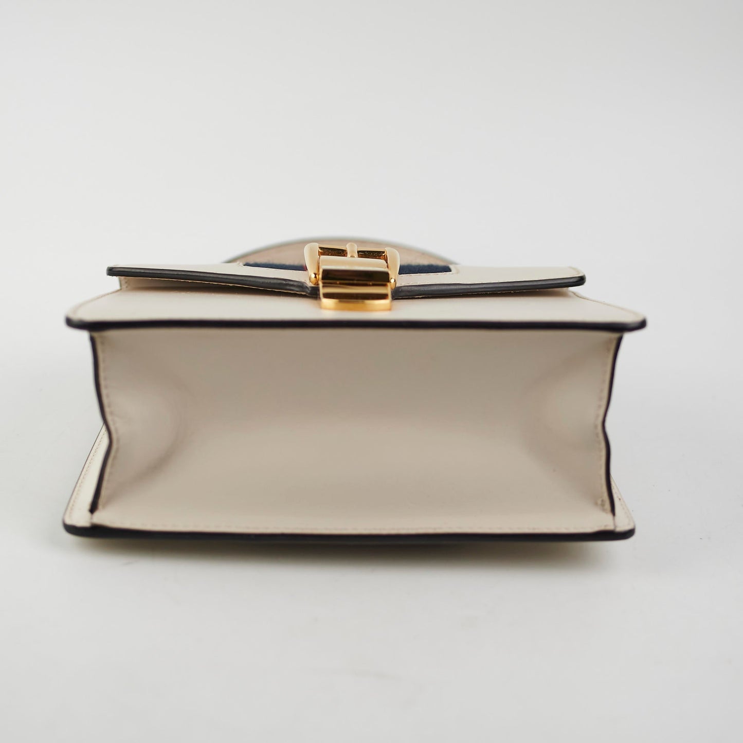 Gucci Sylvie Small Top Handle White