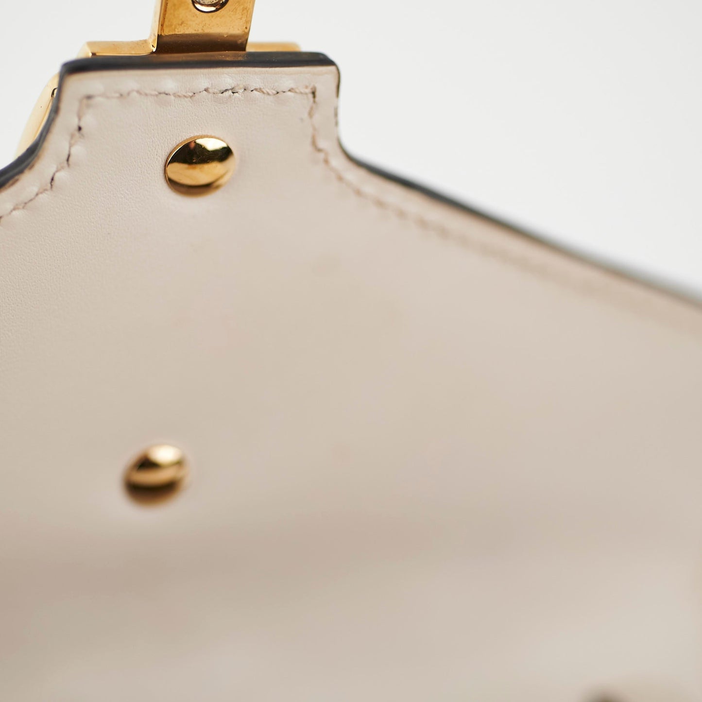 Gucci Sylvie Small Top Handle White