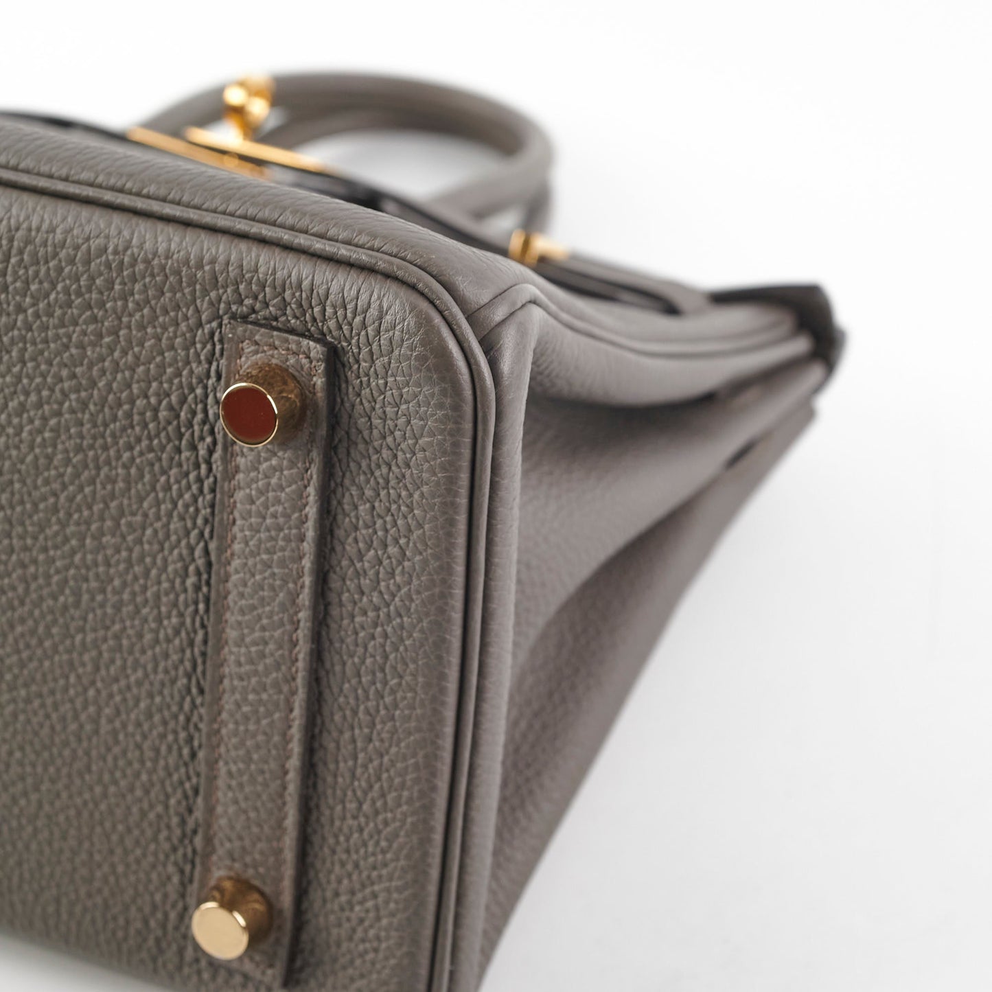 Hermes Birkin 25 Togo Etain Y Stamp