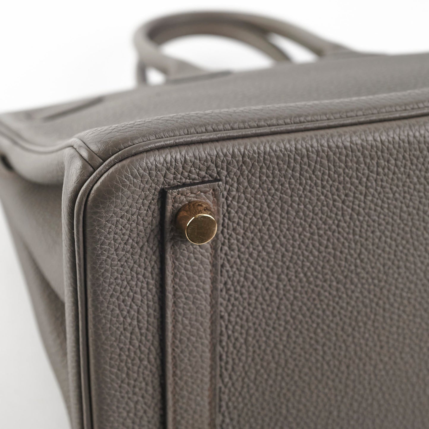 Hermes Birkin 25 Togo Etain Y Stamp