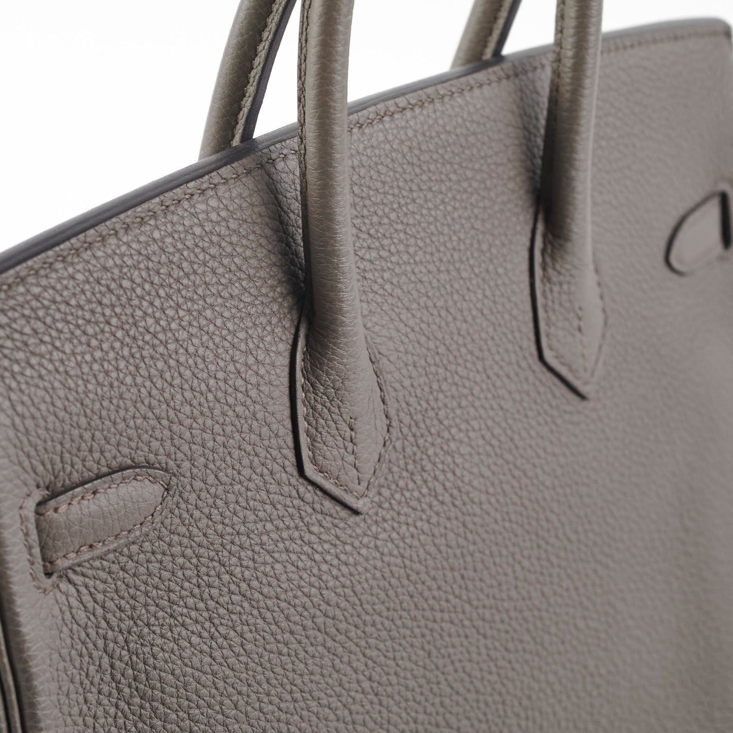 Hermes Birkin 25 Togo Etain Y Stamp