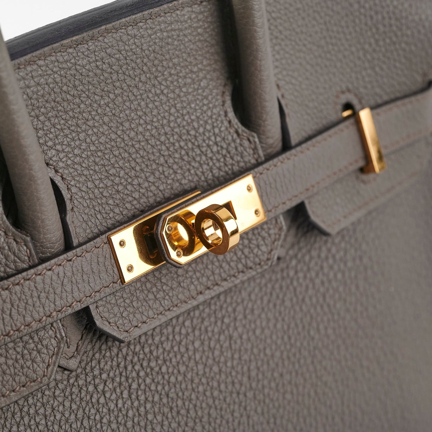 Hermes Birkin 25 Togo Etain Y Stamp
