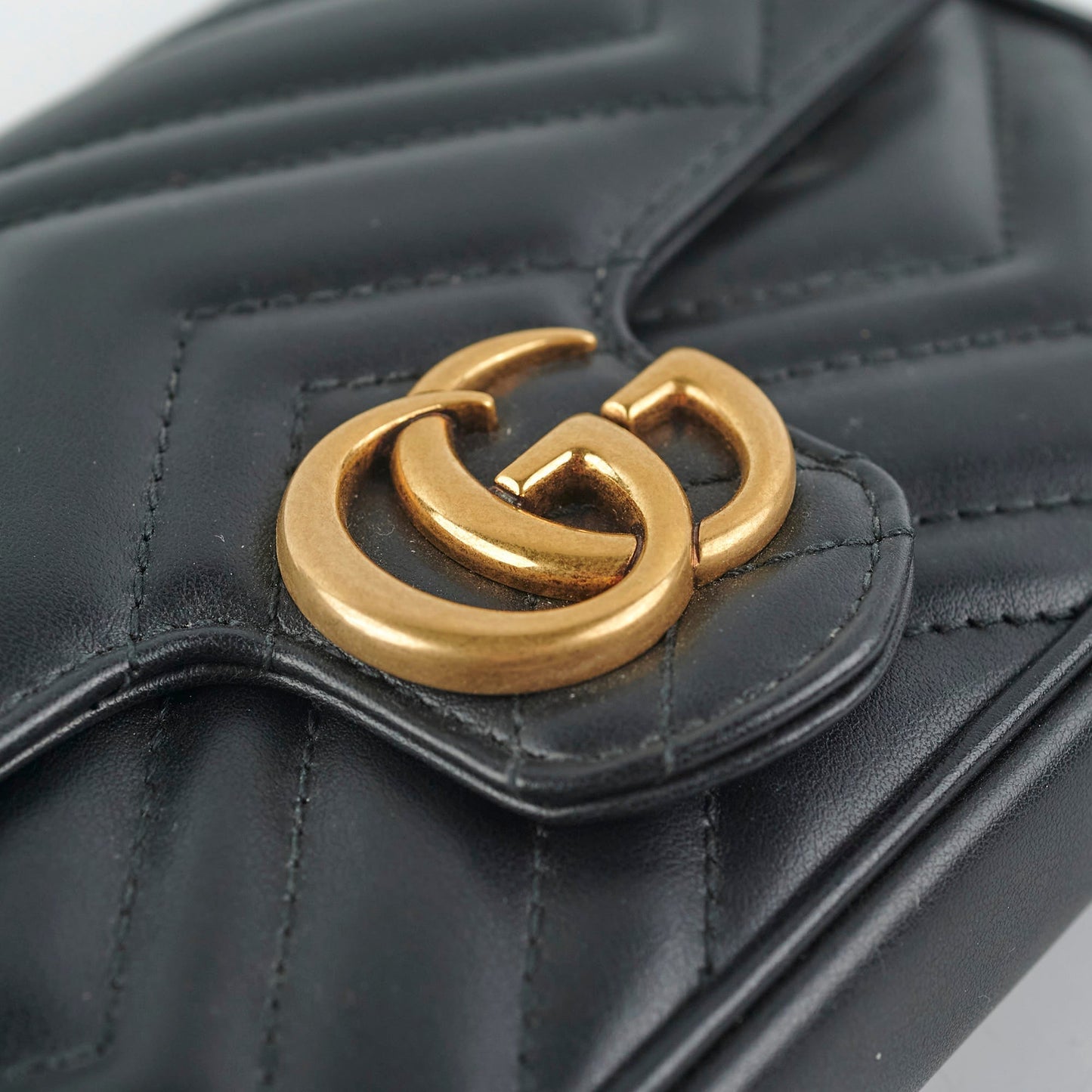 Gucci GG Marmont Matelasse Mini Bag Black