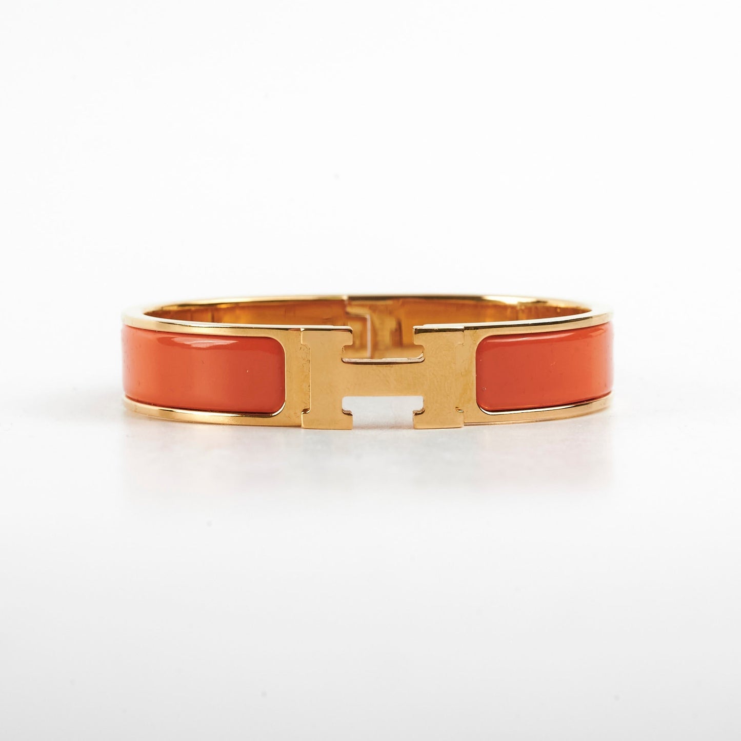 Hermes H Bracelet PM Orange
