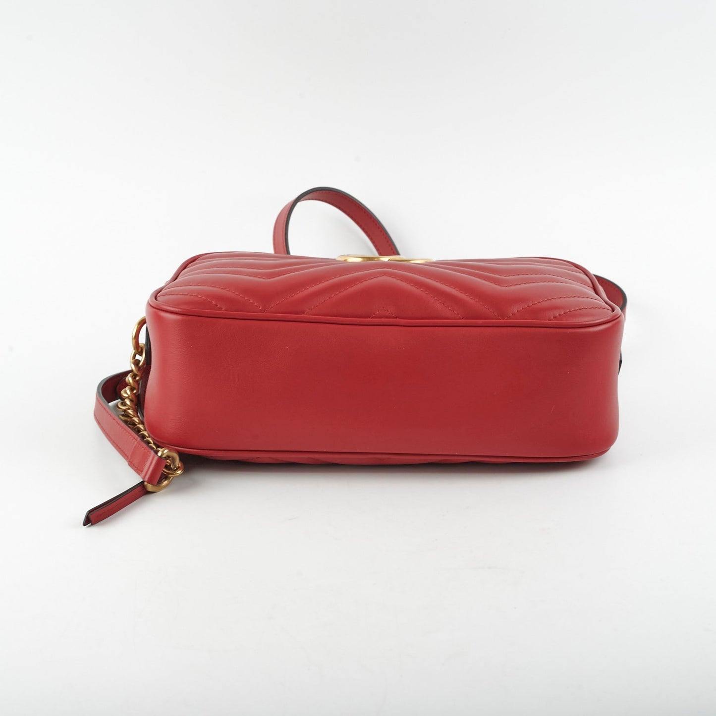 Gucci Marmont Small Soho Disco Bag Red