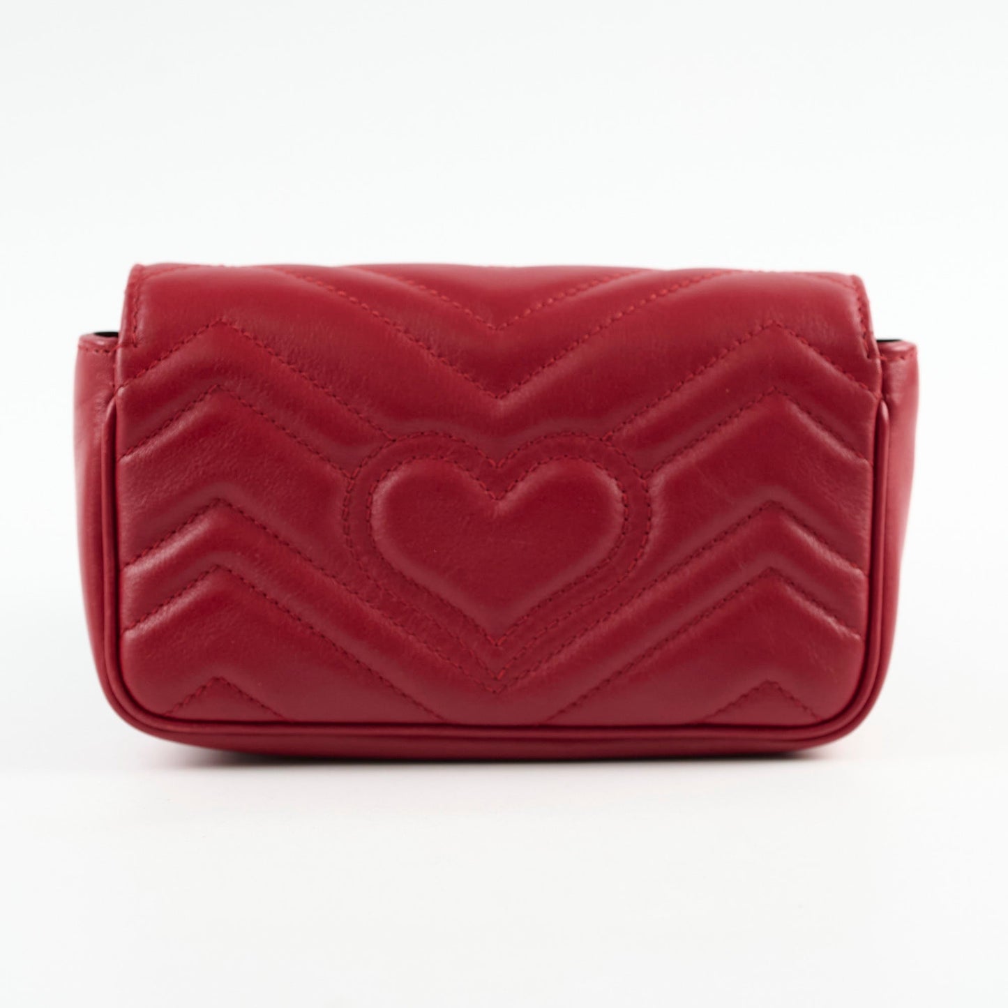 Gucci Super Mini Marmont Red Crosbody