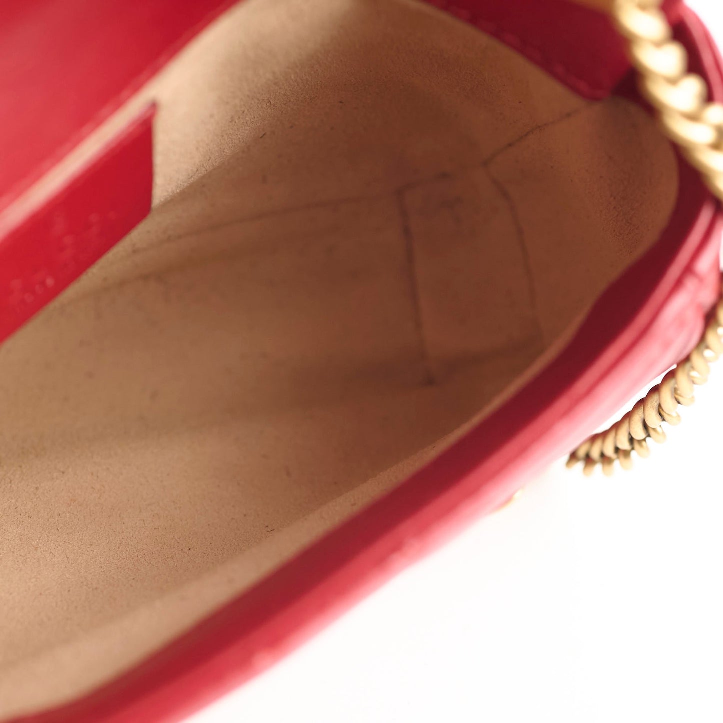 Gucci Super Mini Marmont Red Crosbody