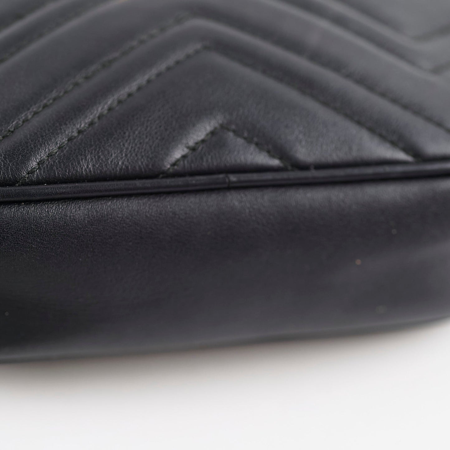 Gucci Mini Marmont Camera Bag Black
