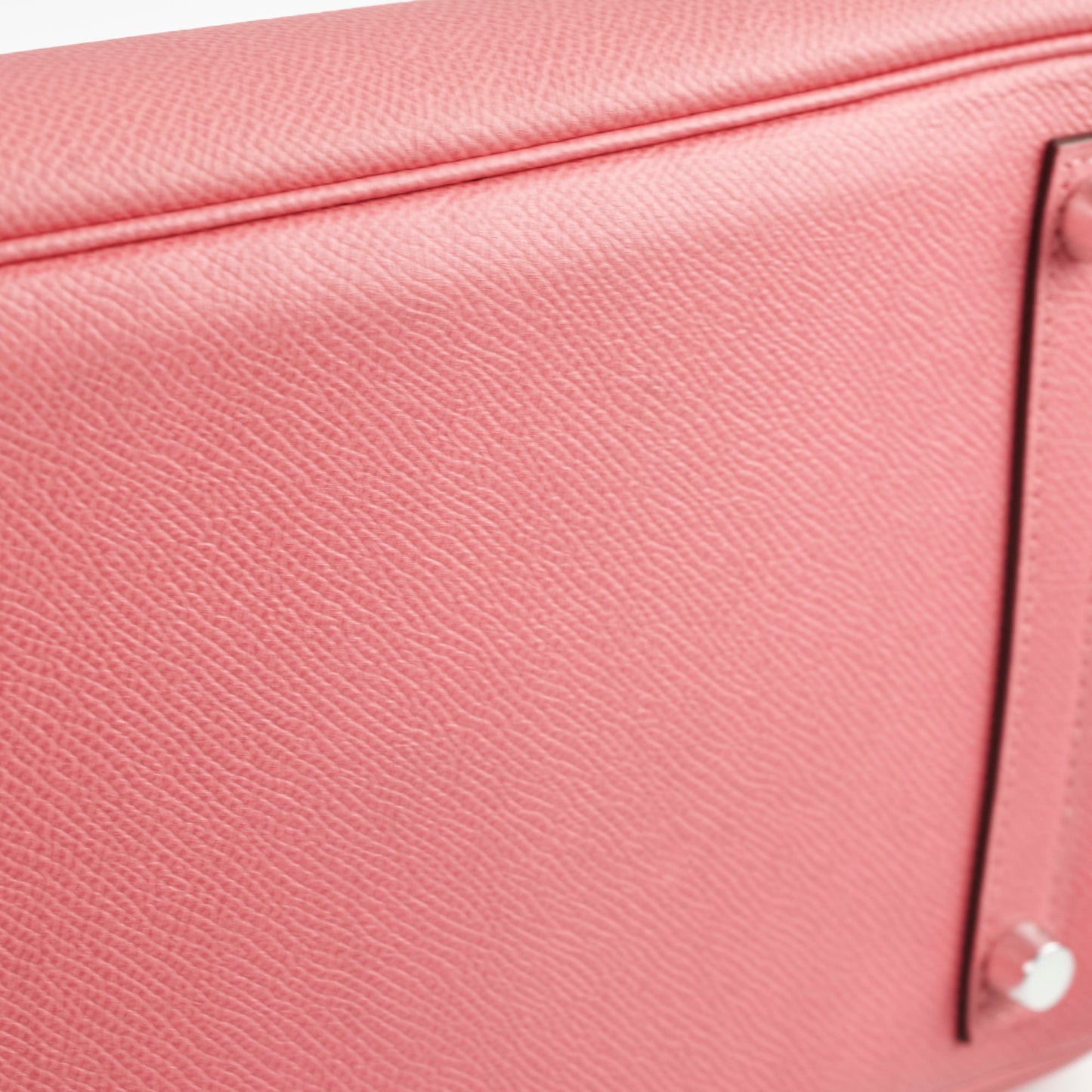 Hermes Birkin 30 Rose lipstick X Stamp