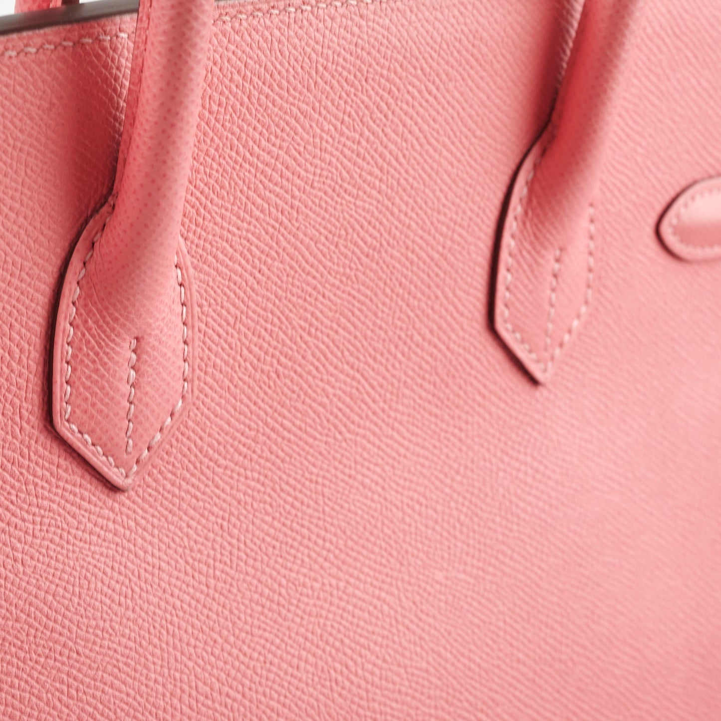 Hermes Birkin 30 Rose lipstick X Stamp