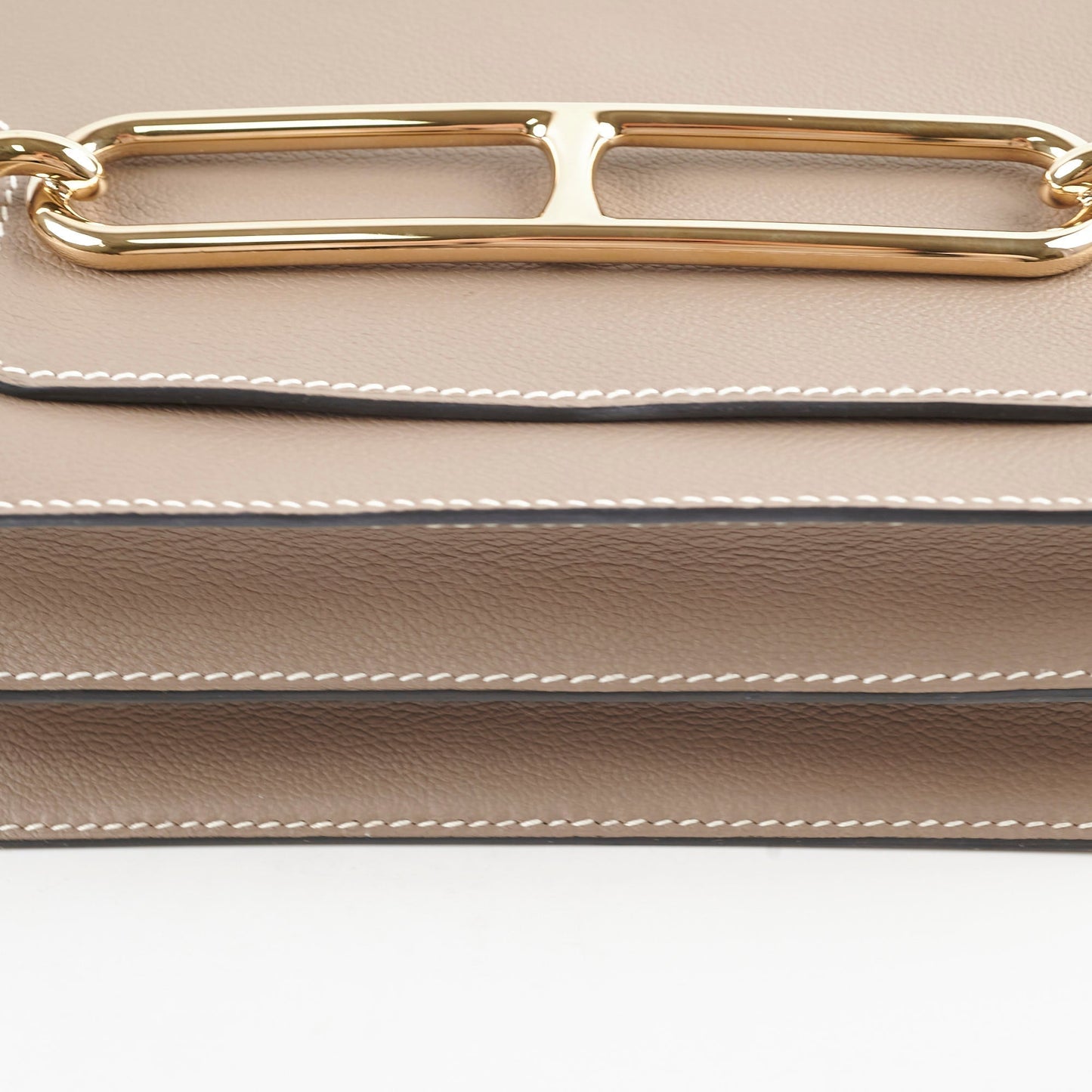 Hermes Roulis 23 Etoupe Crossbody Bag C Stamp