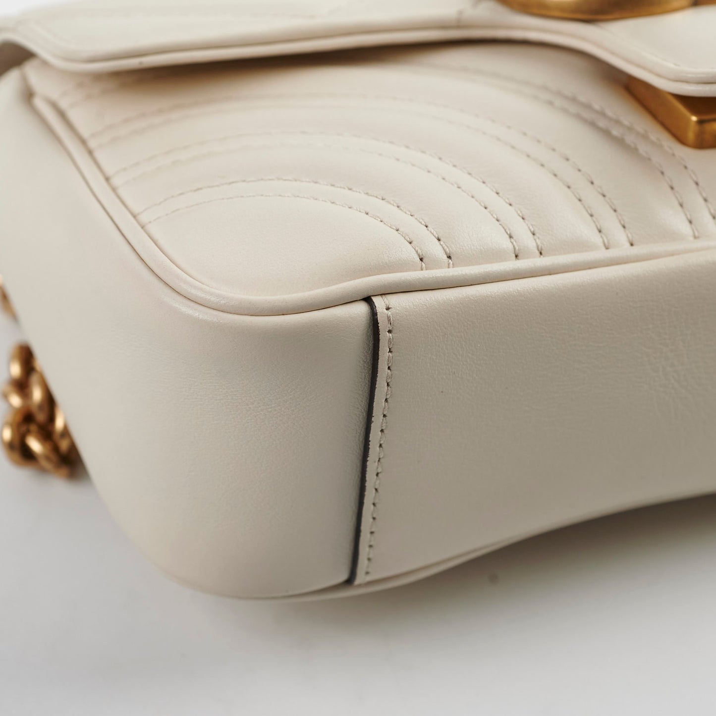 Gucci GG Marmont Matelassé Mini Cream