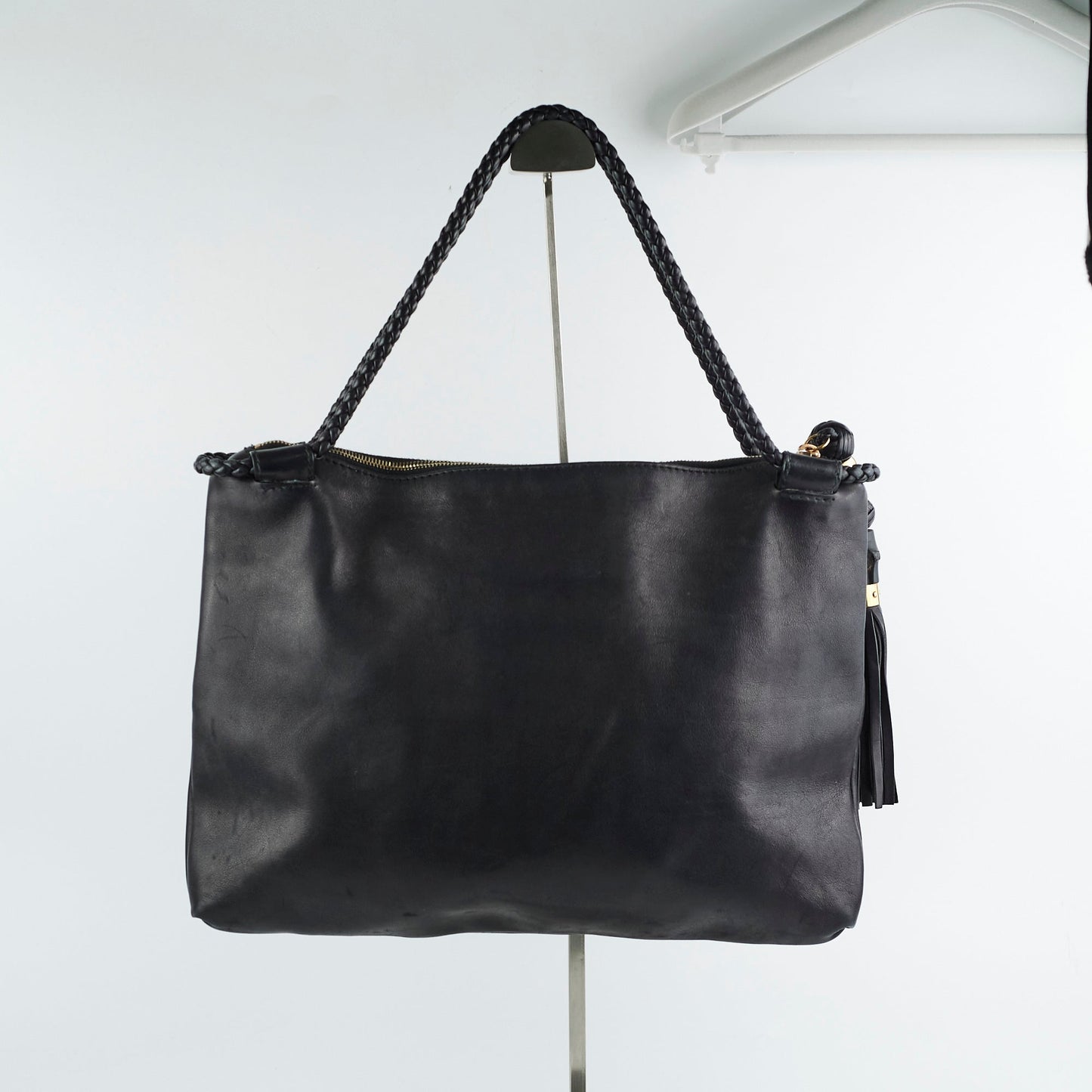 Gucci Black Leather Tote