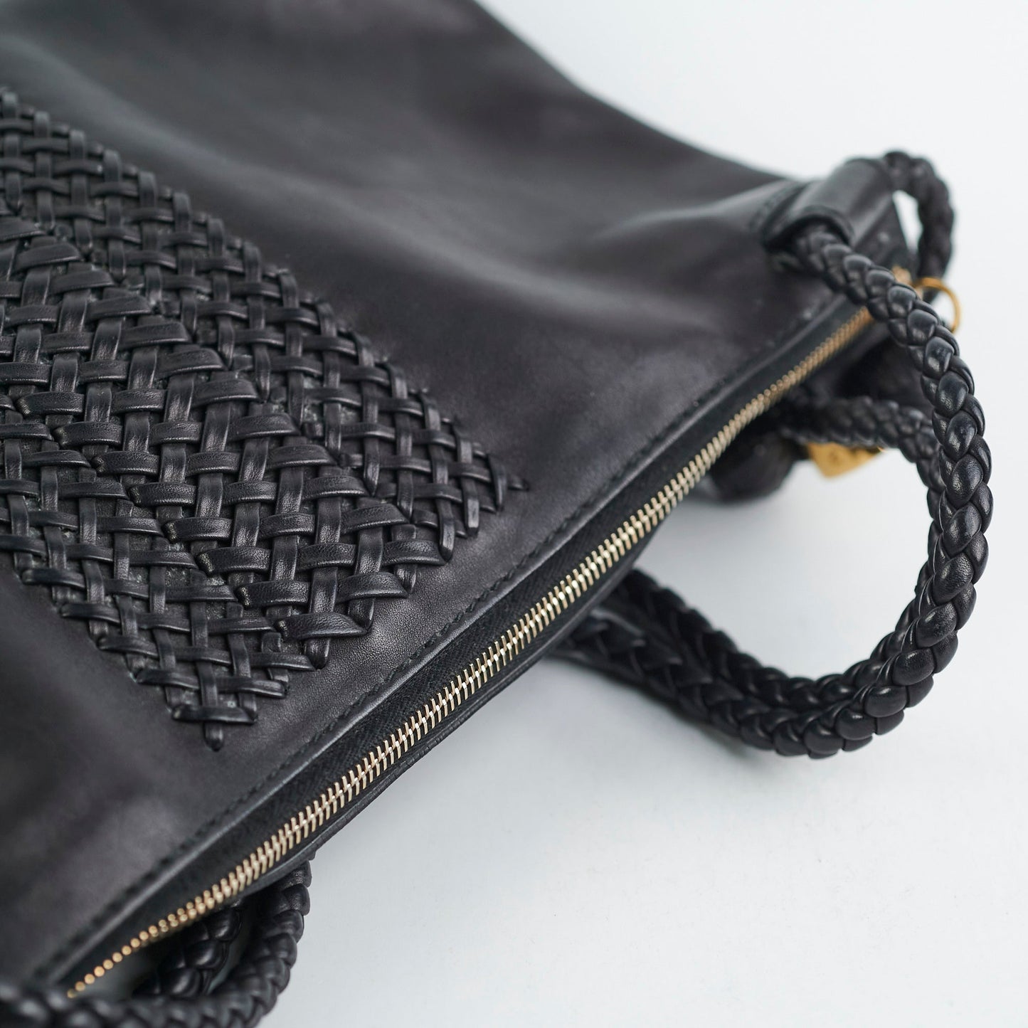 Gucci Black Leather Tote