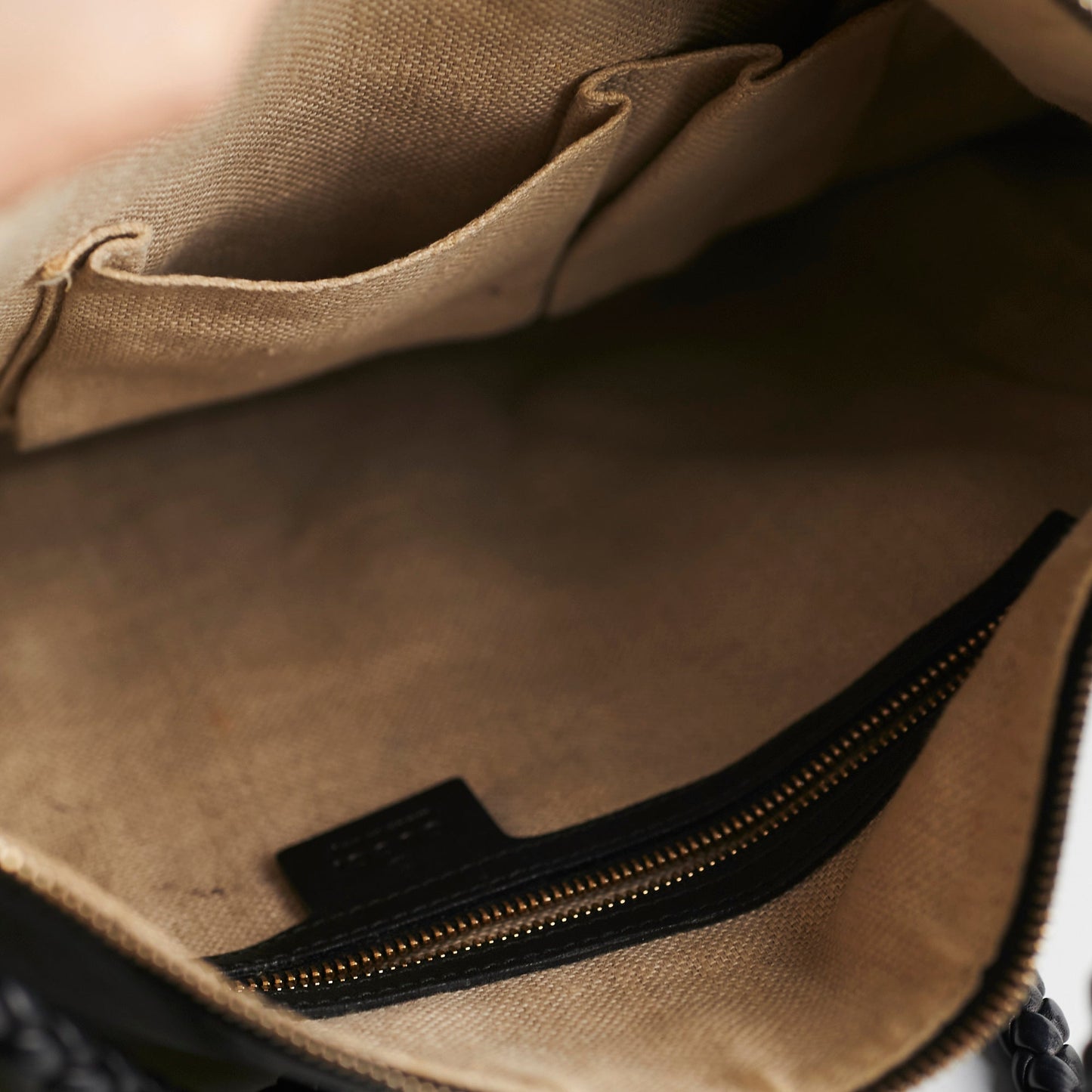 Gucci Black Leather Tote