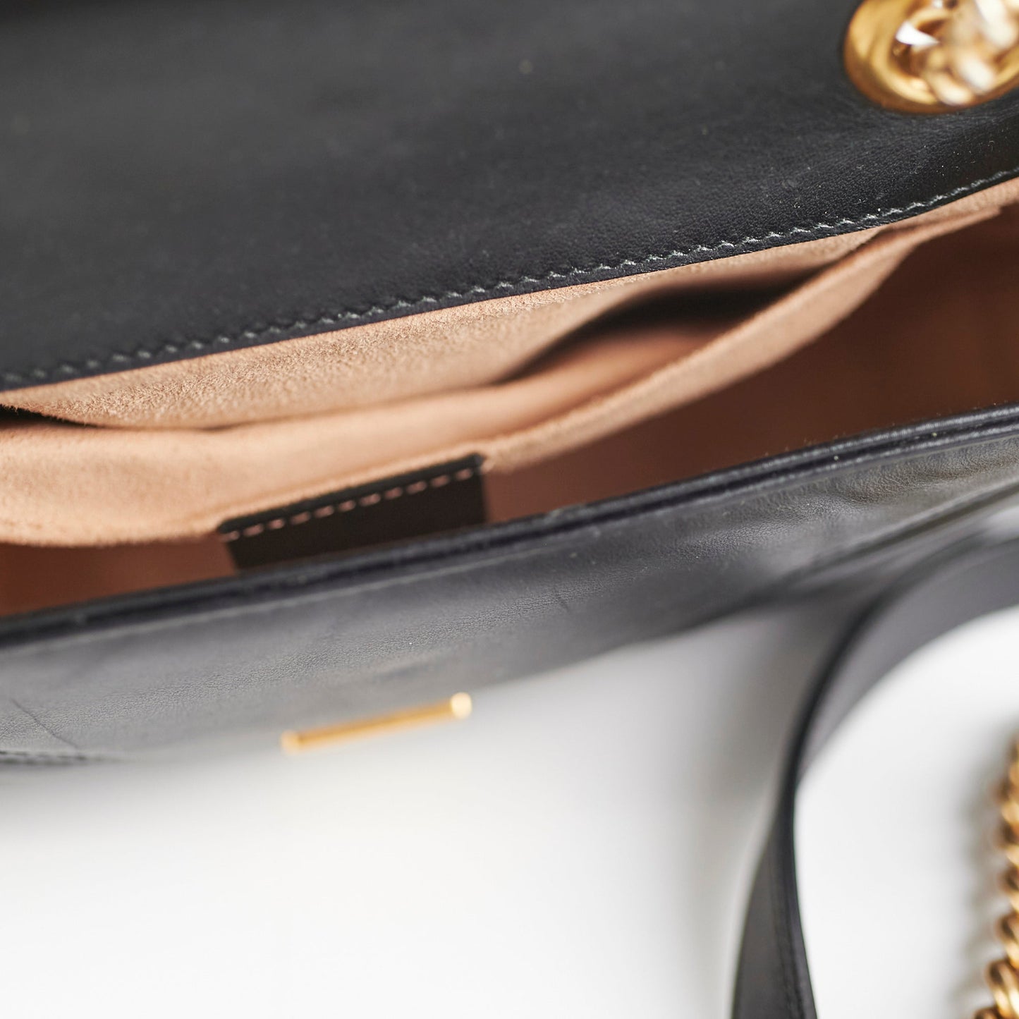 Gucci Mini Marmont Black Shoulder Bag