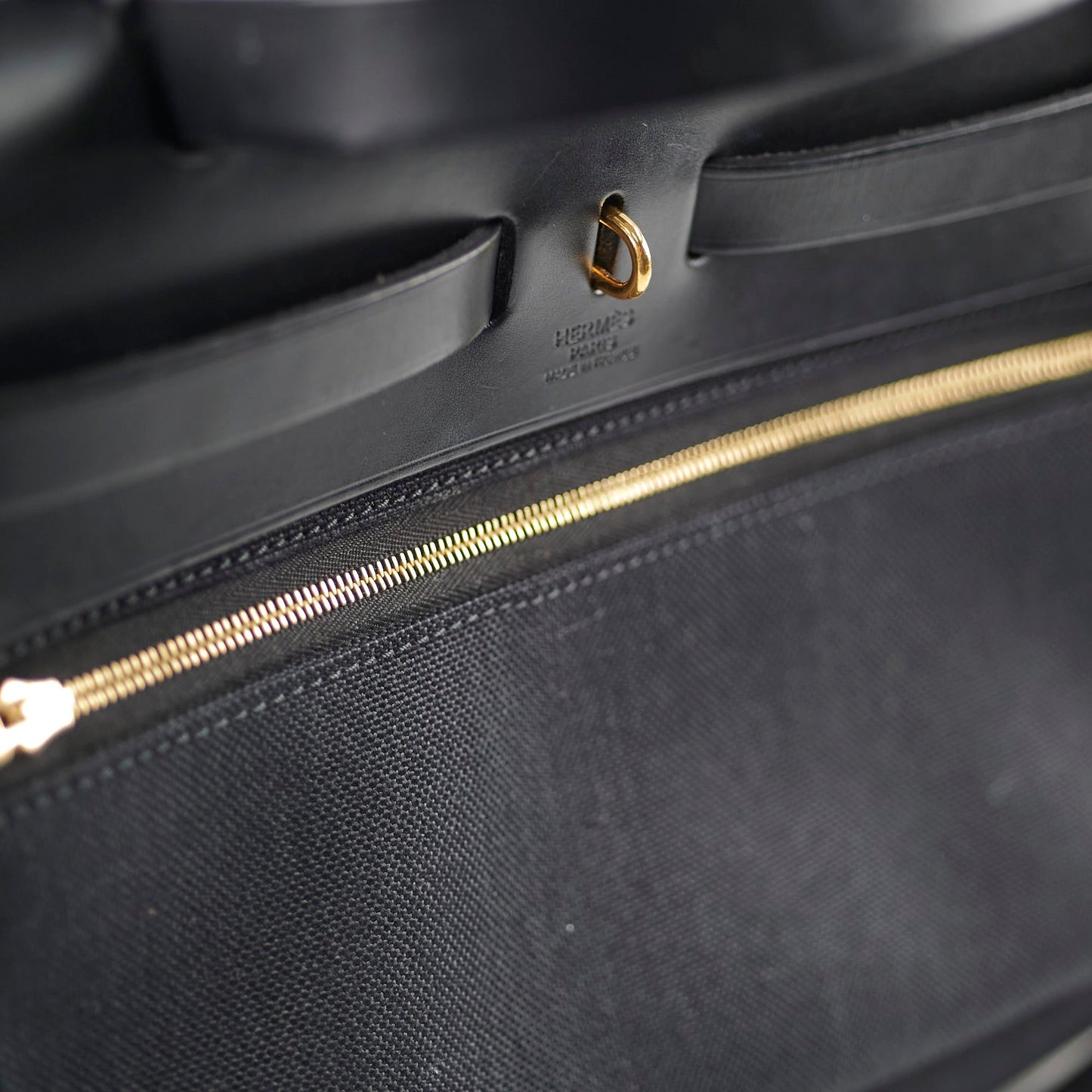 Hermes Herbag Zip 31 Bag Noir