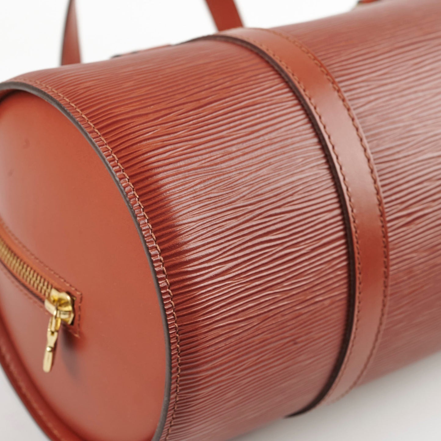Louis Vuitton Epi Soufflot Shoulder Bag Brown