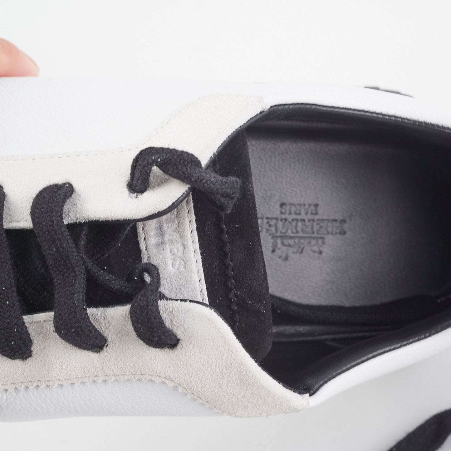 Hermes Femme Bouncing Chevre Sneakers Size 41