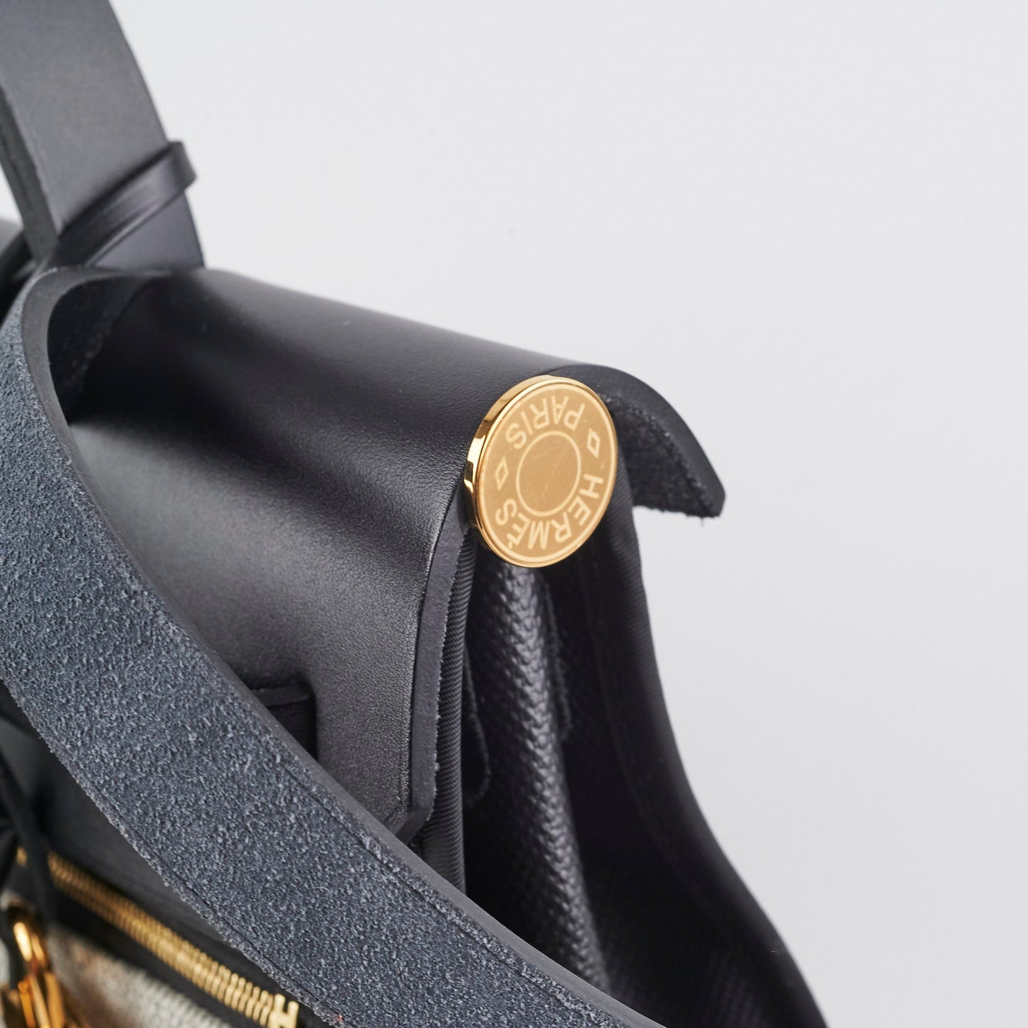 Hermes Herbag 31 Black - Stamp B