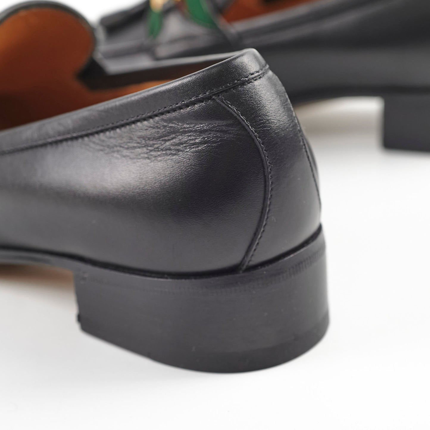 Gucci Web Interlocking G Loafers Black