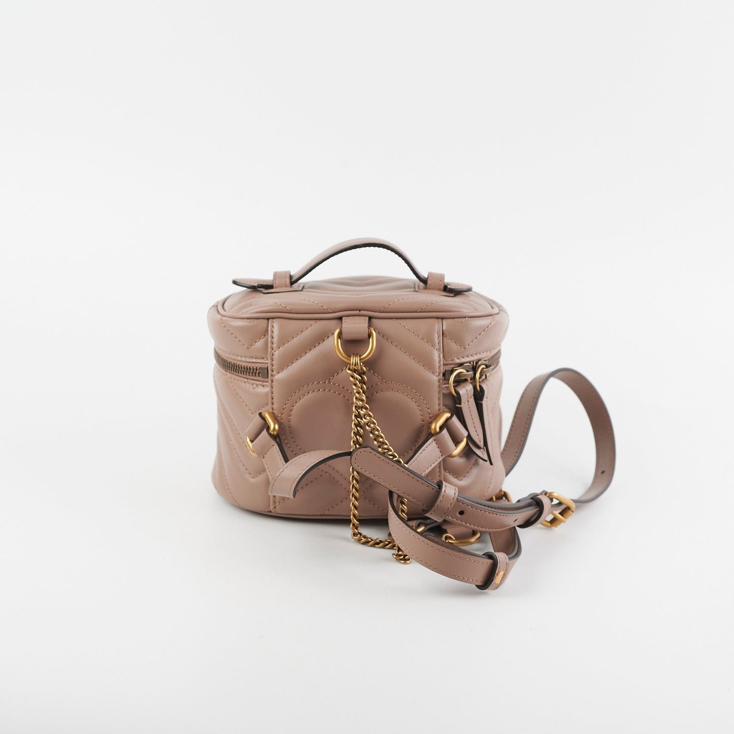 Gucci Small Vanity Backpack Beige Backpack
