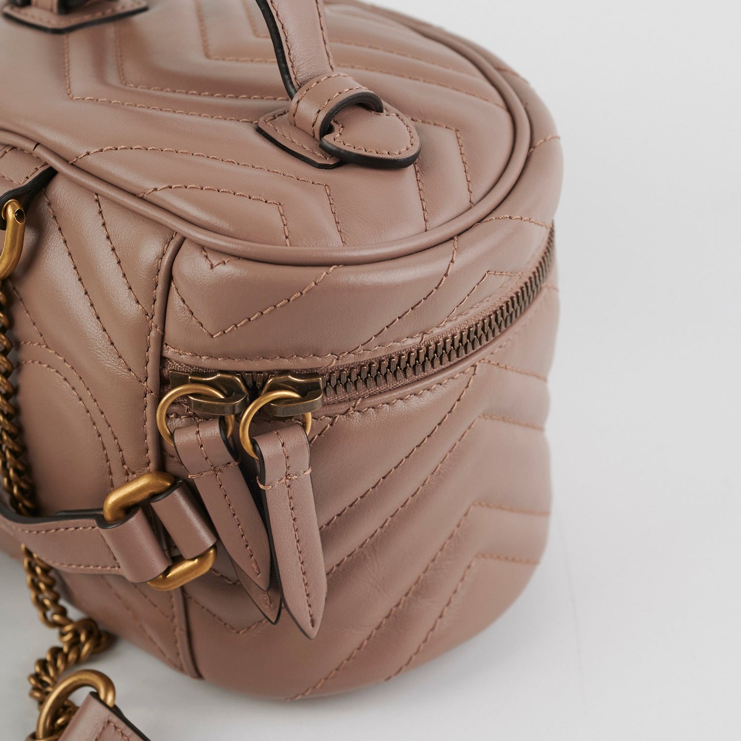 Gucci Small Vanity Backpack Beige Backpack