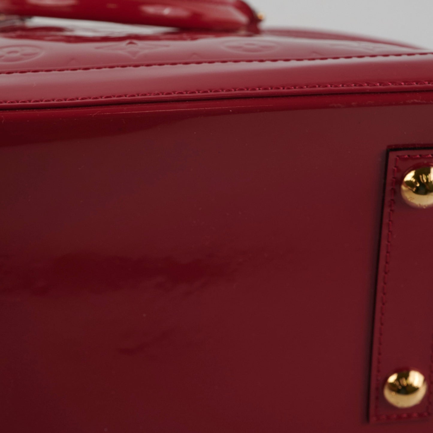 Louis Vuitton Alma Vernis Patent Pink