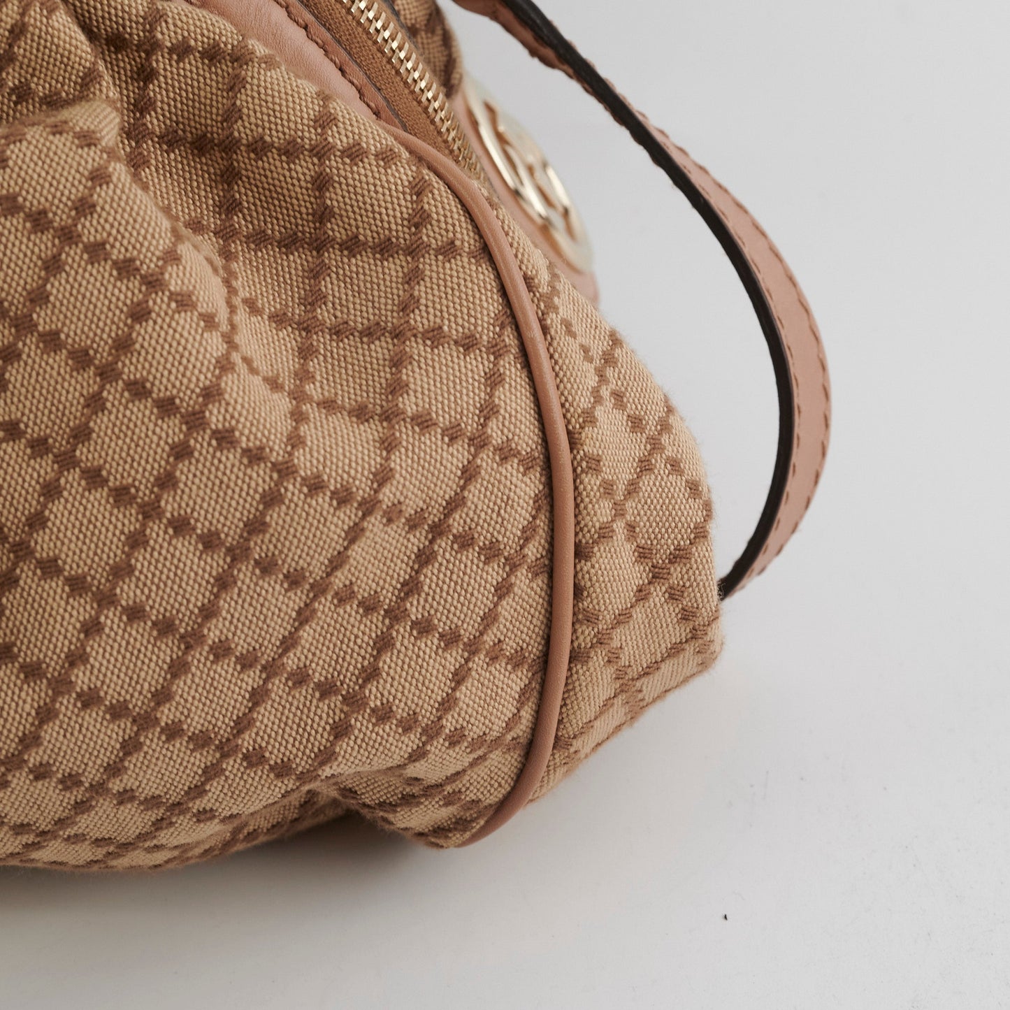 Gucci Brown/Pink Tote Bag