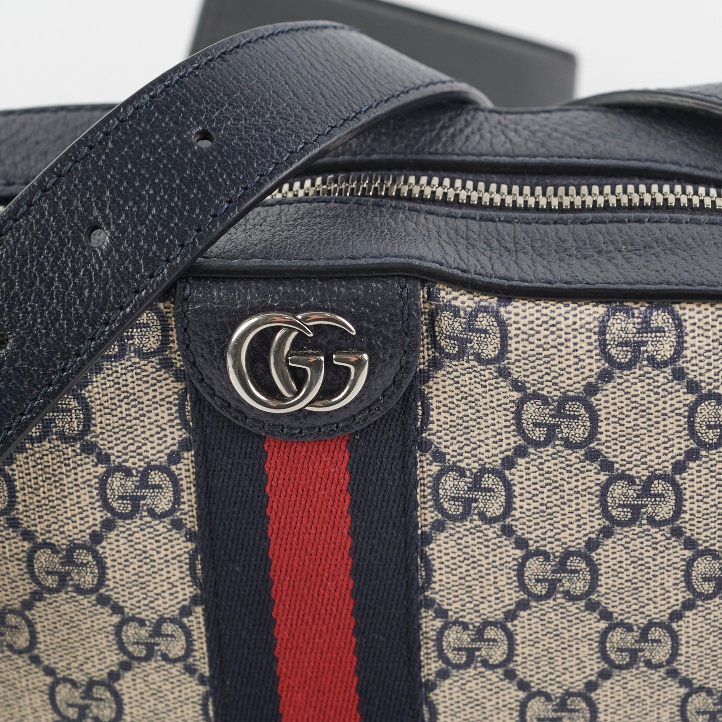 Gucci Monogram Navy Crossbody