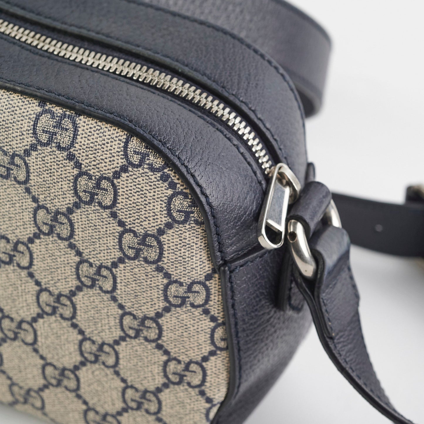Gucci Monogram Navy Crossbody