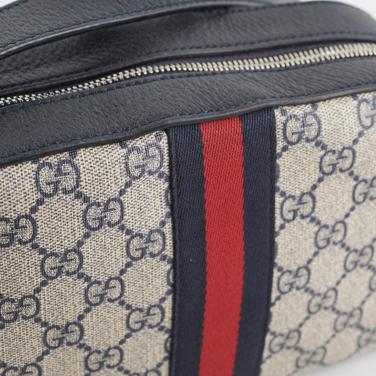 Gucci Monogram Navy Crossbody