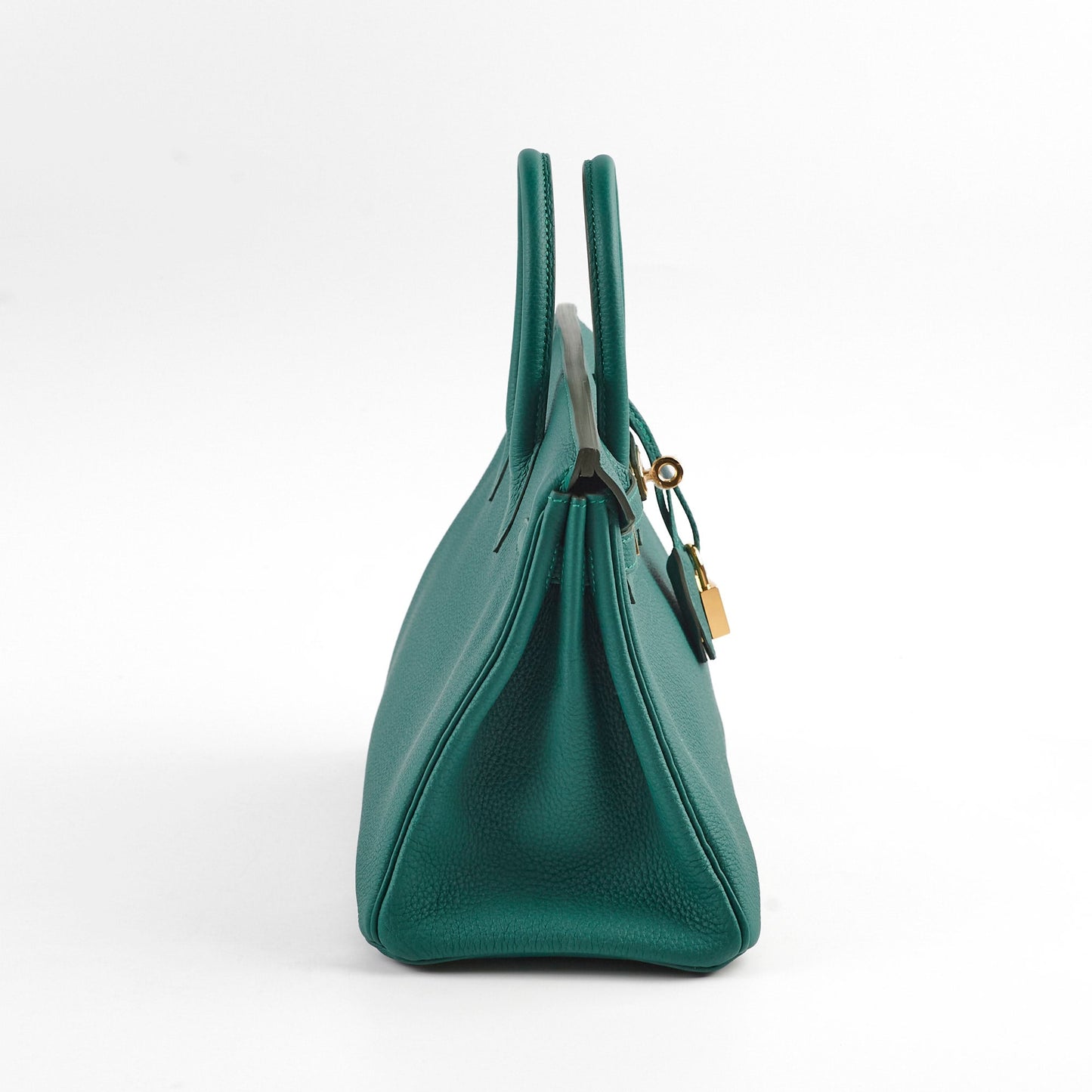 Hermes Birkin 25 Malachite Togo C Stamp