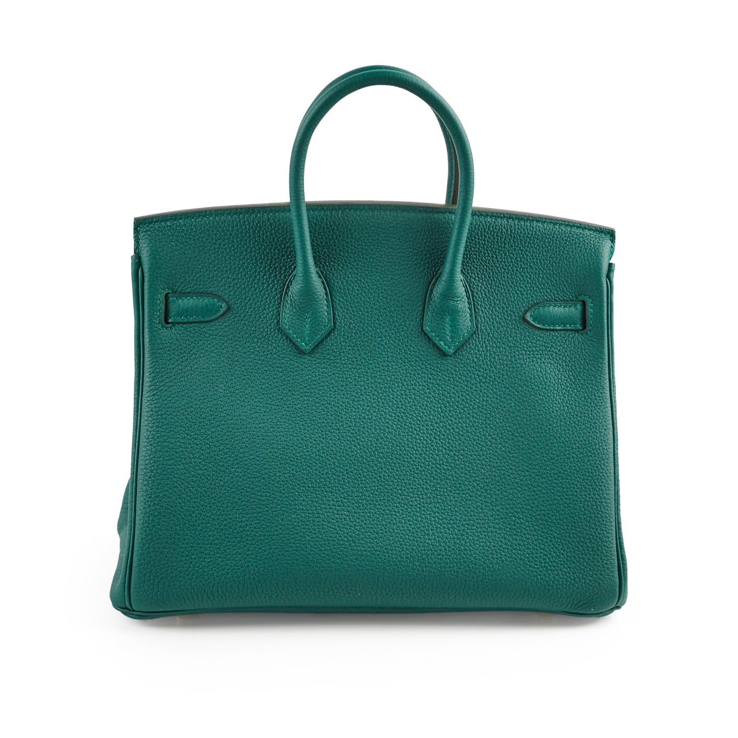 Hermes Birkin 25 Malachite Togo C Stamp